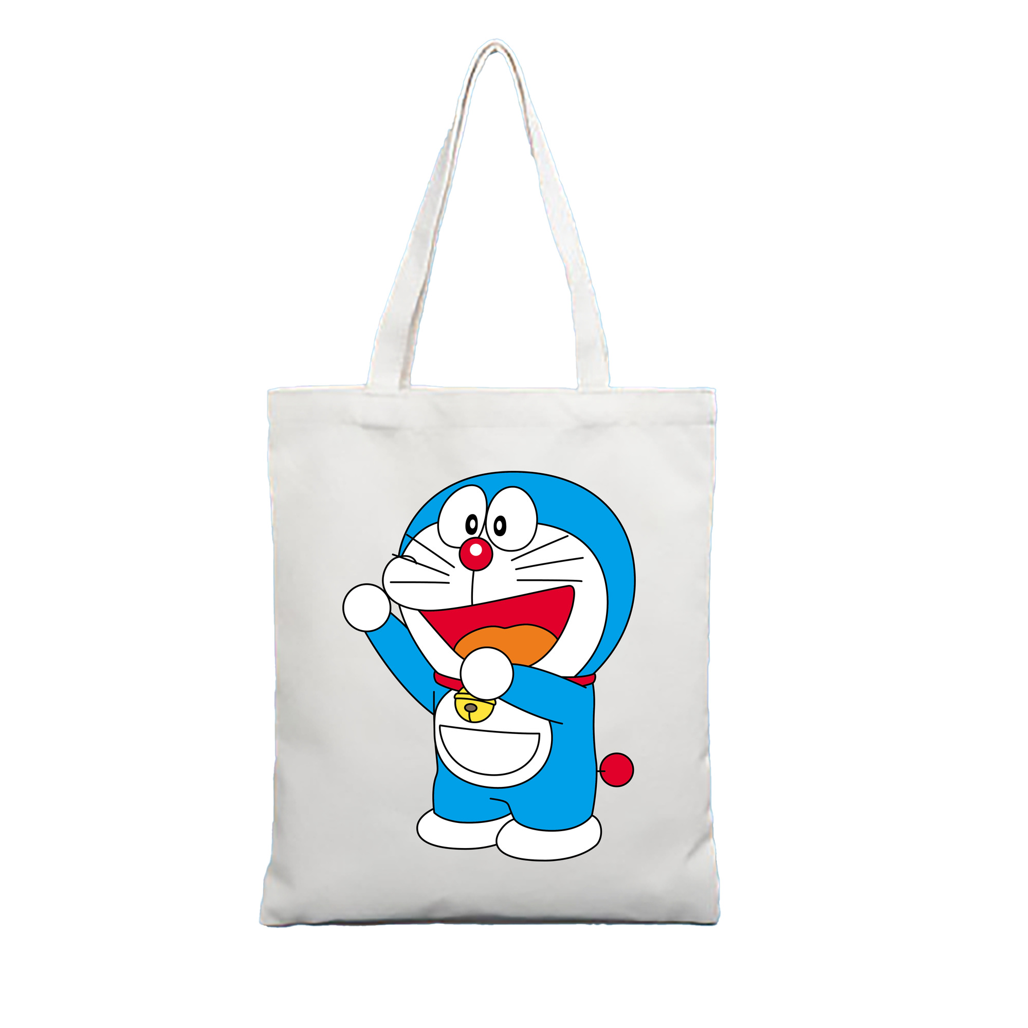 （画像用） ドラえもん Doraemon 縦型キャンバス生地手提げバッグ　トートバッグ