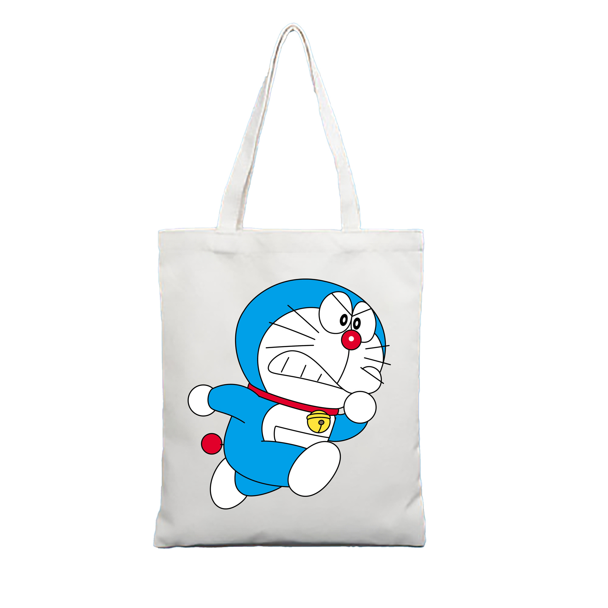 （画像用） ドラえもん Doraemon 縦型キャンバス生地手提げバッグ　トートバッグ
