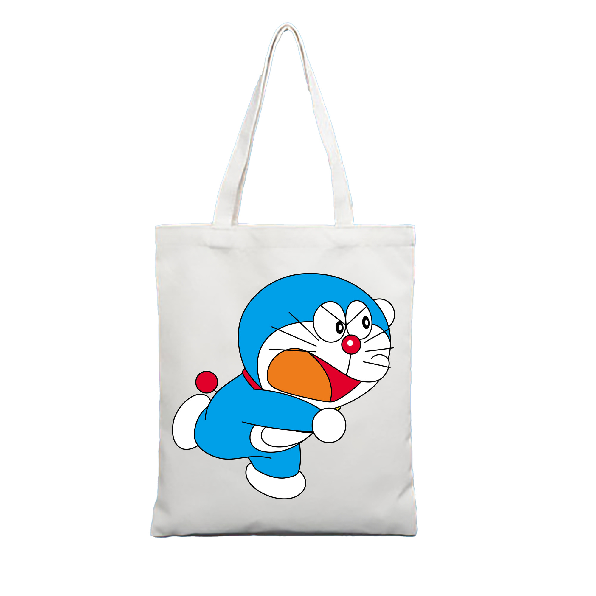 （画像用） ドラえもん Doraemon 縦型キャンバス生地手提げバッグ　トートバッグ