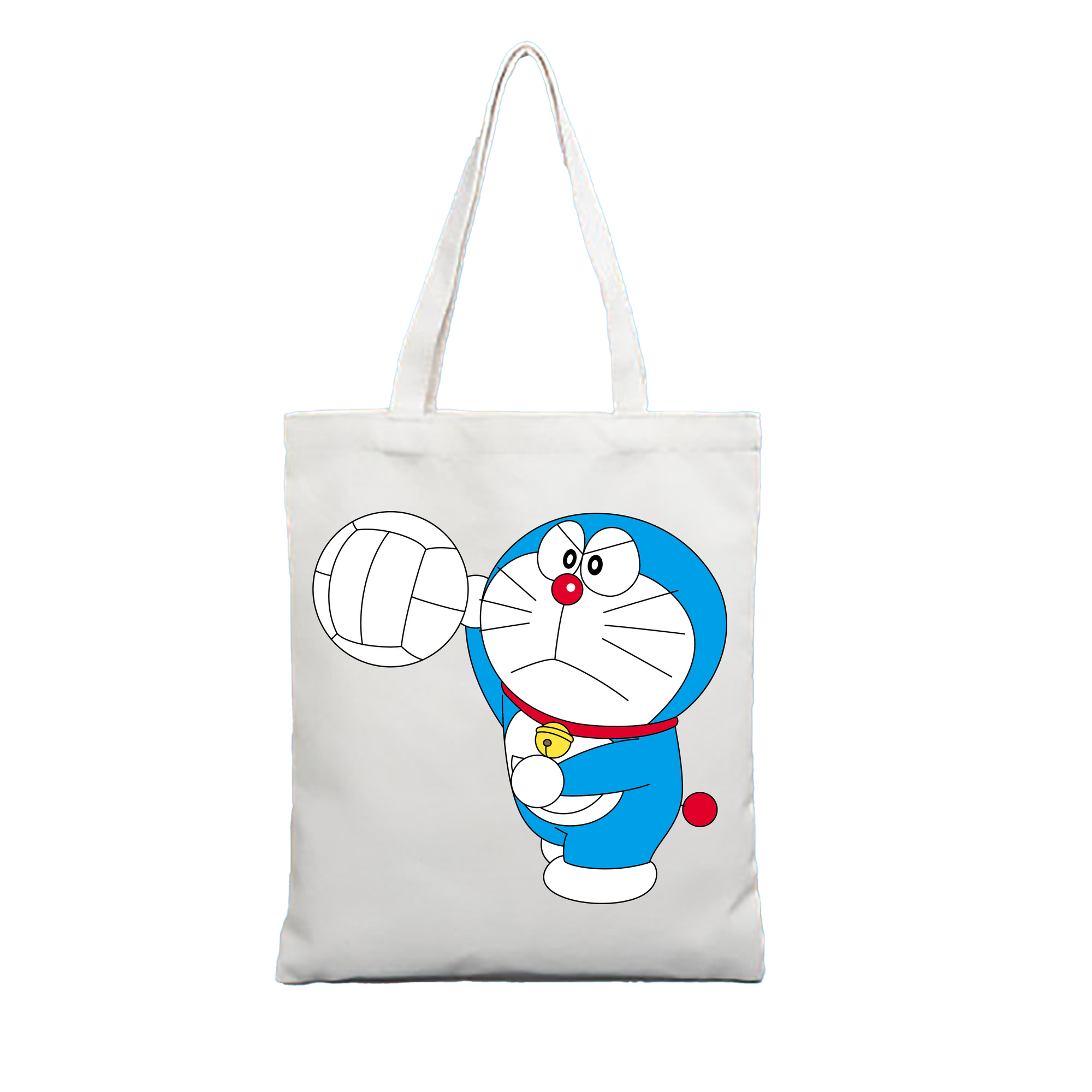 （画像用） ドラえもん Doraemon 縦型キャンバス生地手提げバッグ　トートバッグ