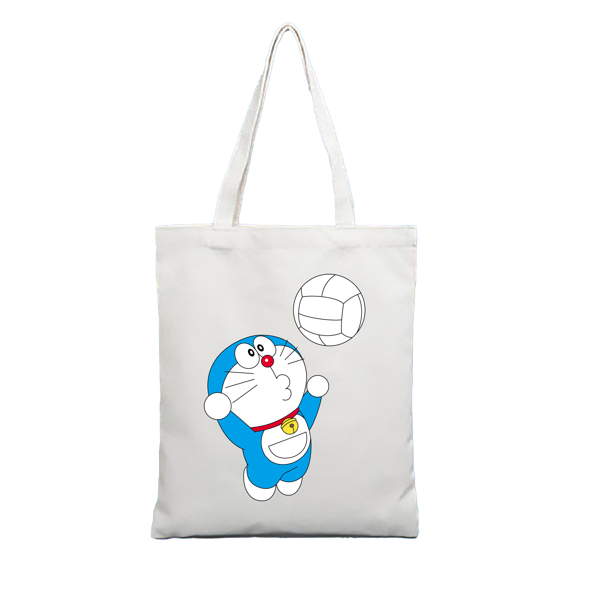 （画像用） ドラえもん Doraemon 縦型キャンバス生地手提げバッグ　トートバッグ