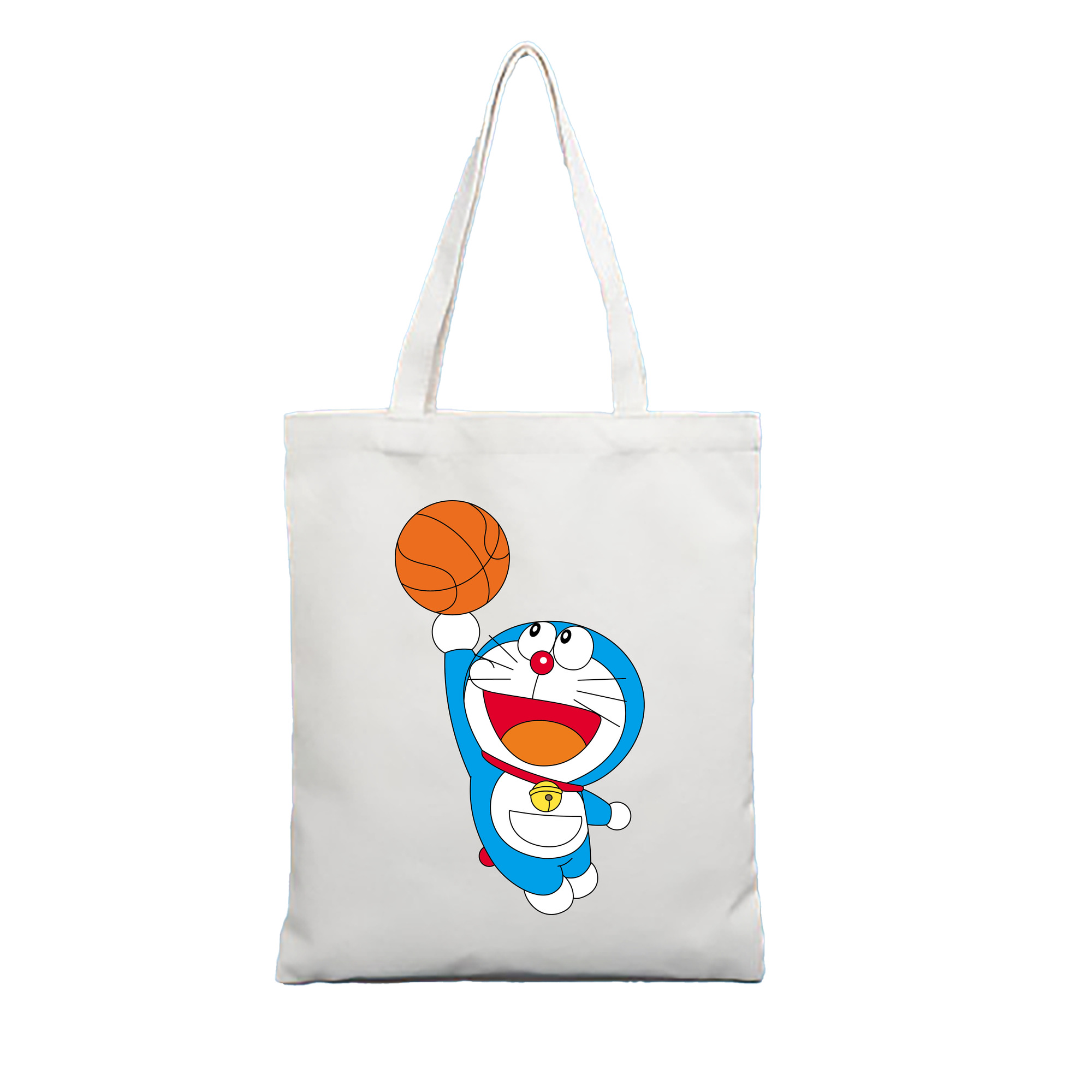 （画像用） ドラえもん Doraemon 縦型キャンバス生地手提げバッグ　トートバッグ