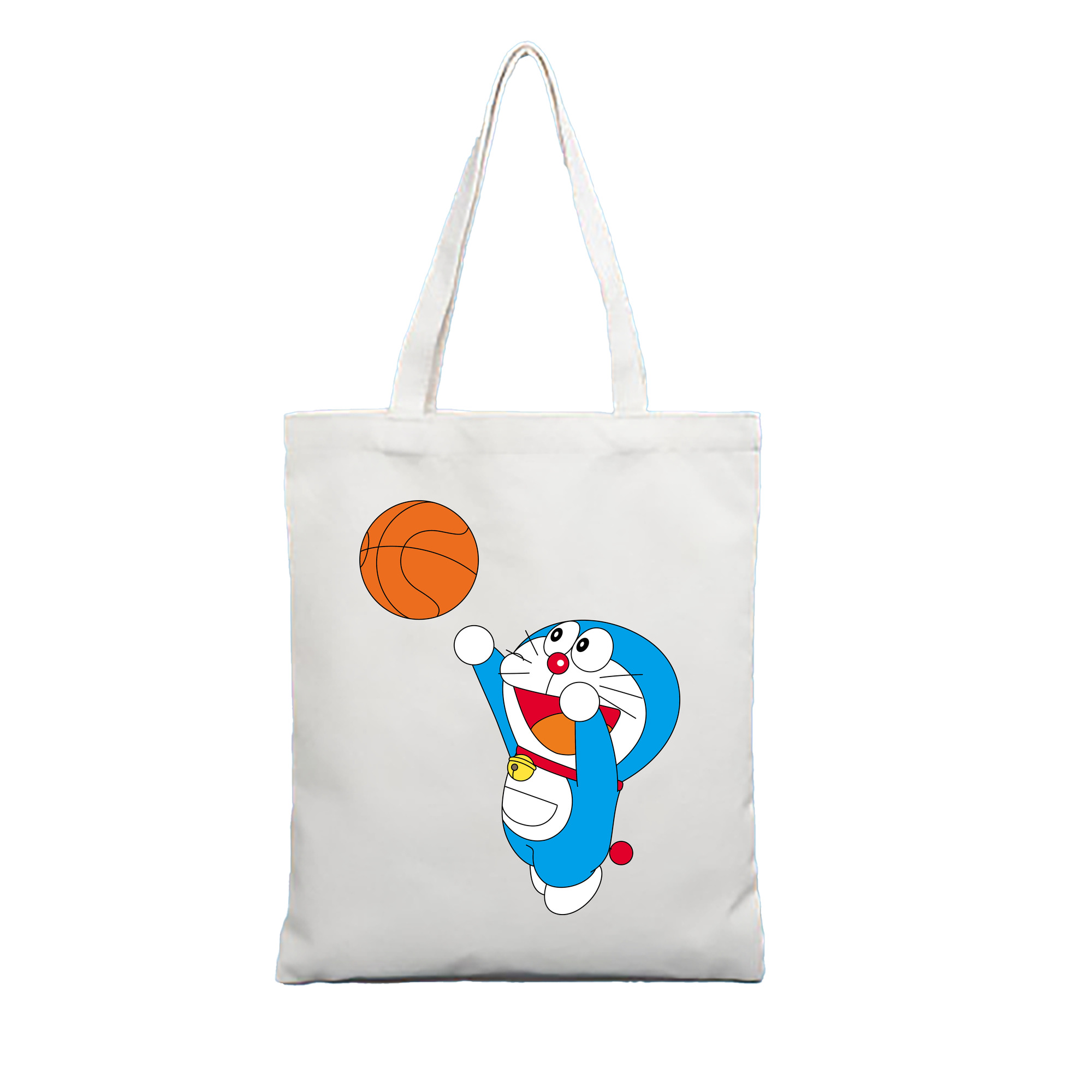 （画像用） ドラえもん Doraemon 縦型キャンバス生地手提げバッグ　トートバッグ