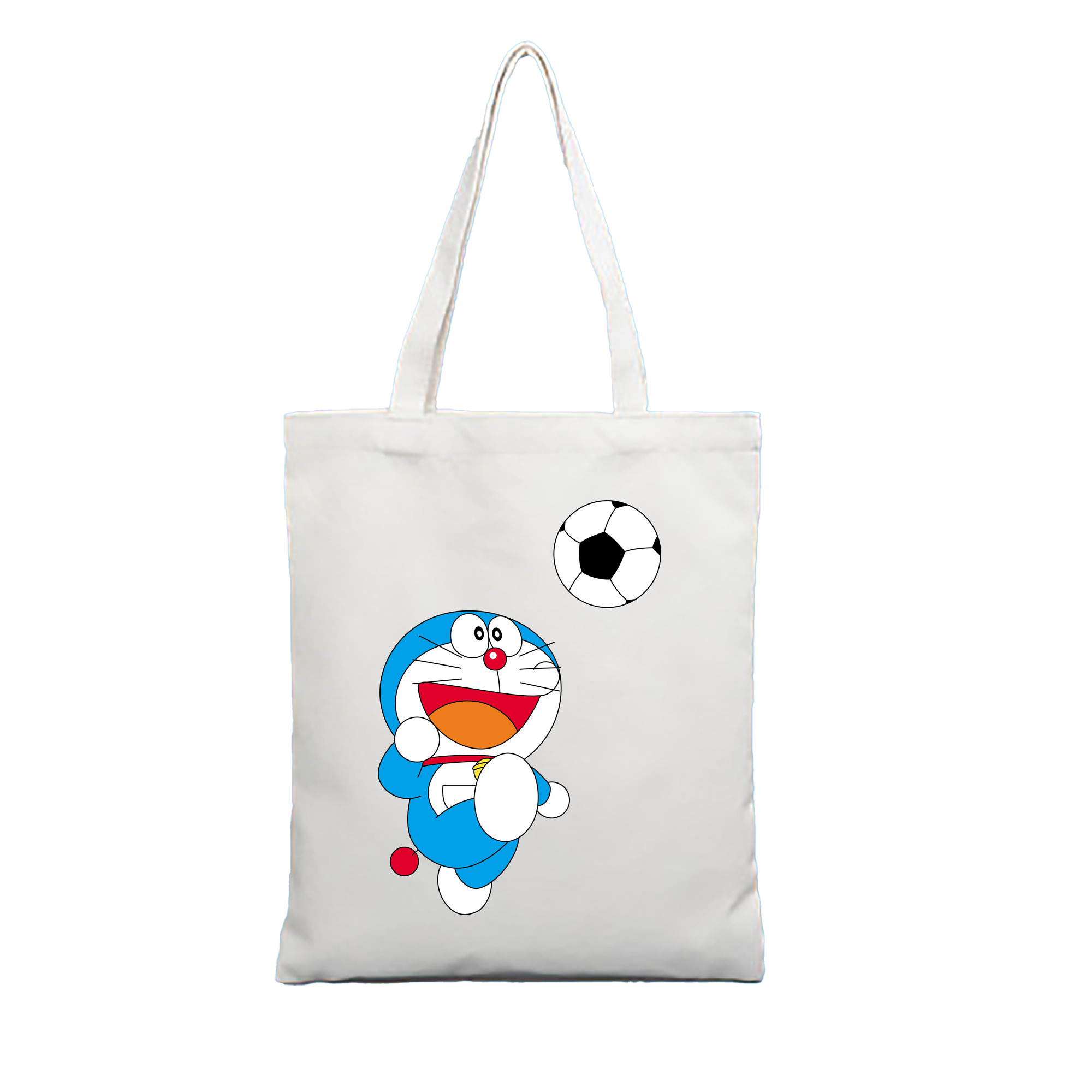 （画像用） ドラえもん Doraemon 縦型キャンバス生地手提げバッグ　トートバッグ
