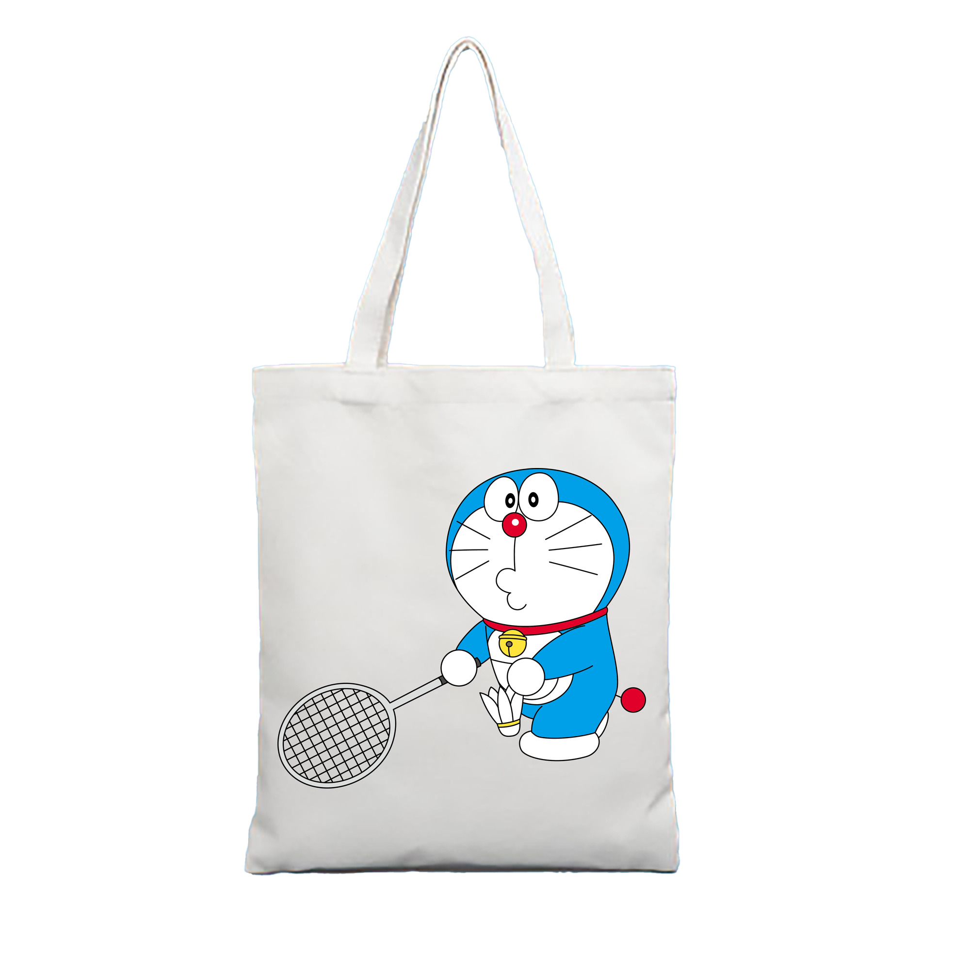 （画像用） ドラえもん Doraemon 縦型キャンバス生地手提げバッグ　トートバッグ