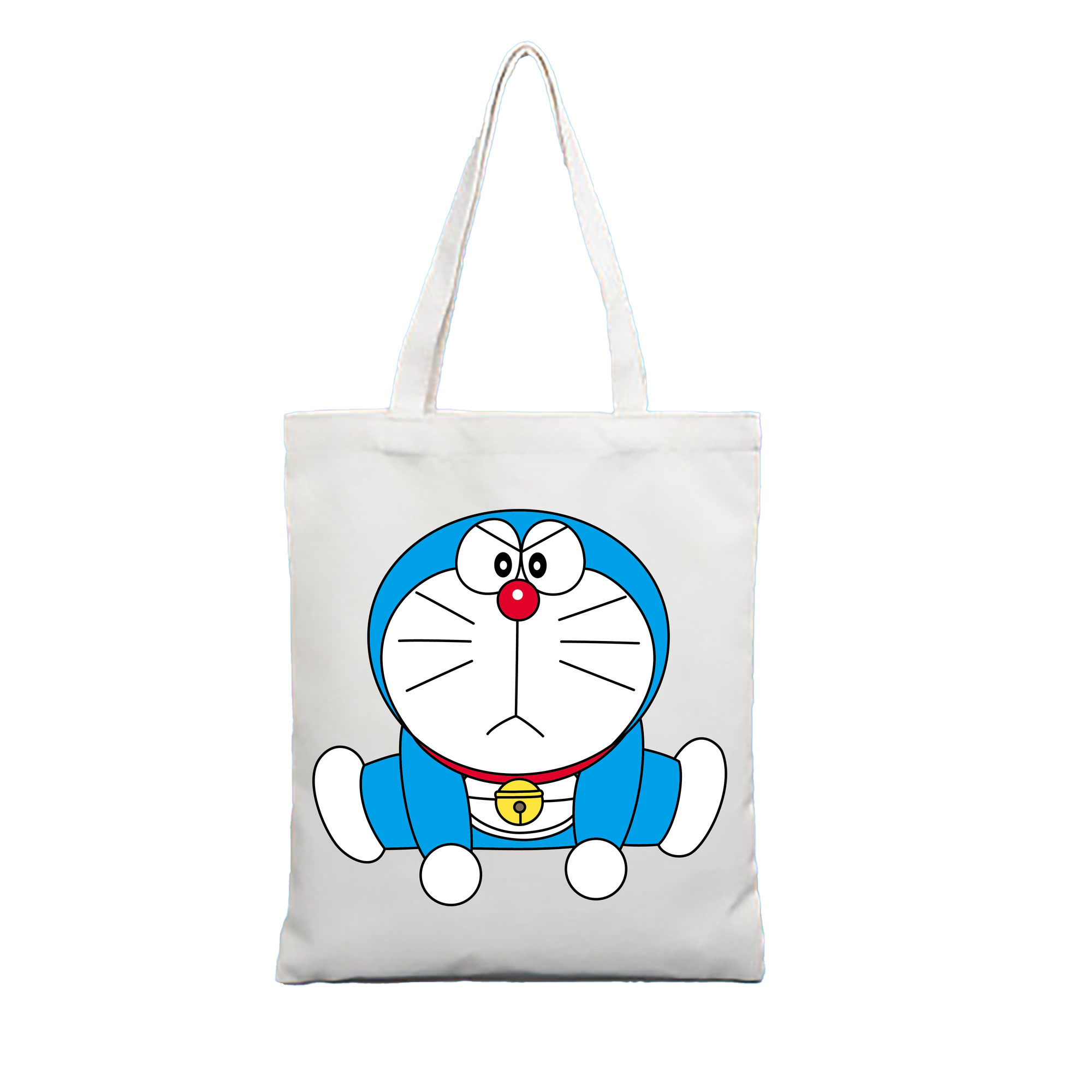 （画像用） ドラえもん Doraemon 縦型キャンバス生地手提げバッグ　トートバッグ