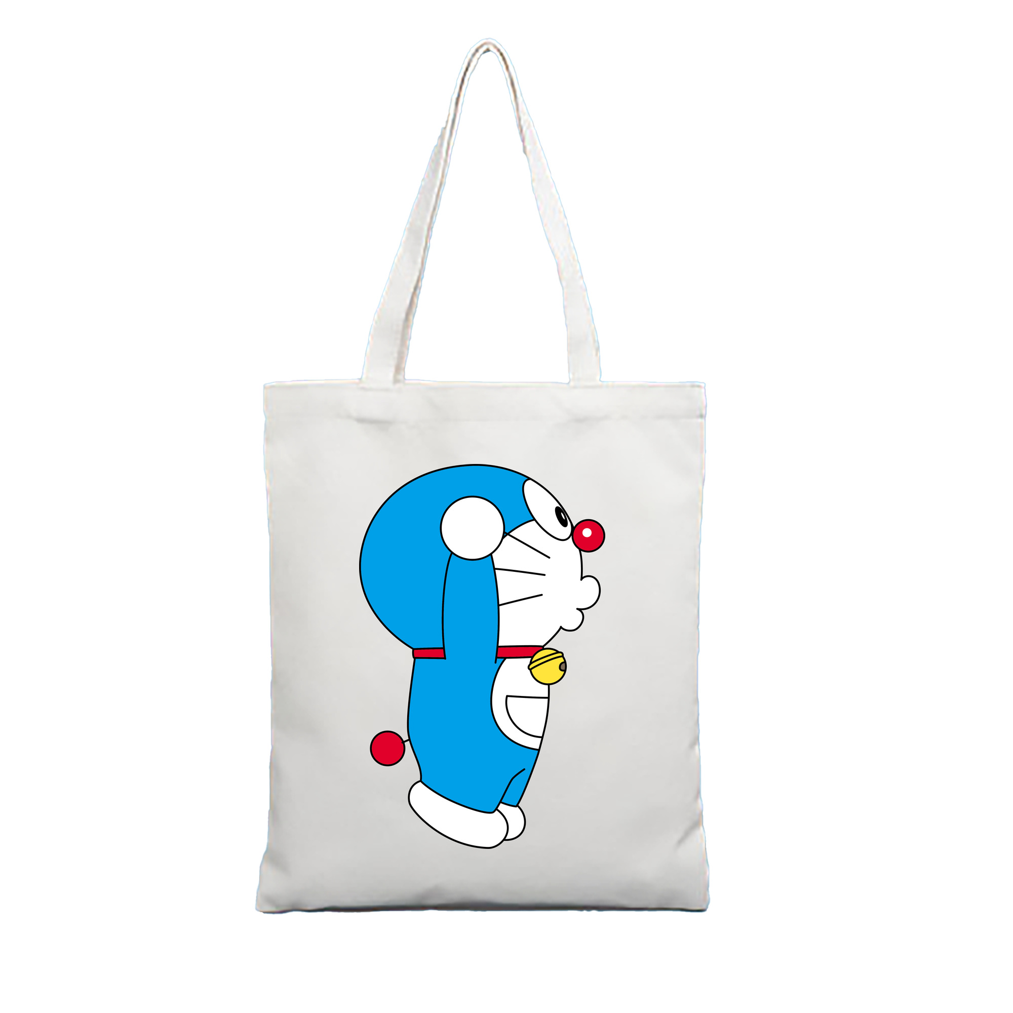 （画像用） ドラえもん Doraemon 縦型キャンバス生地手提げバッグ　トートバッグ