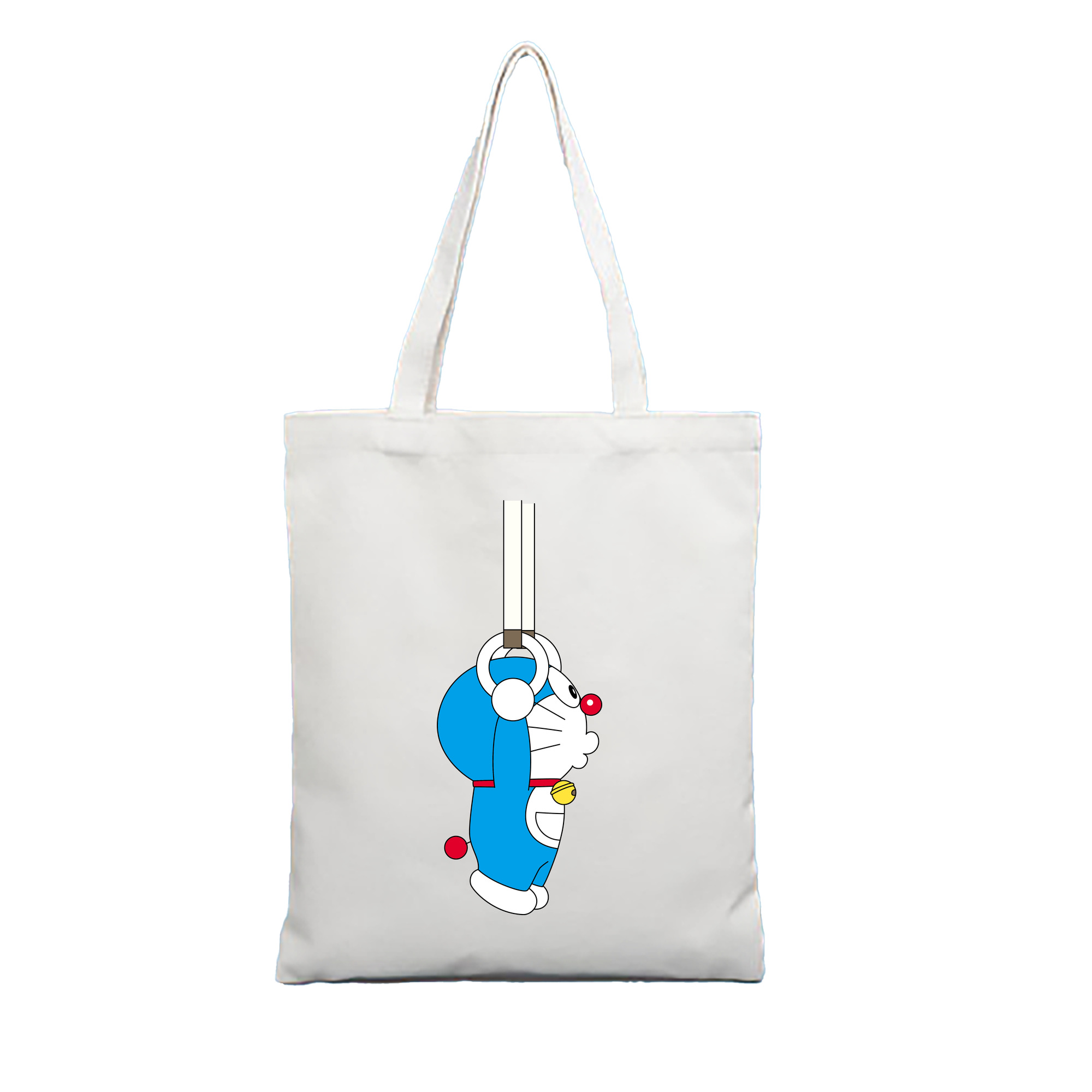 （画像用） ドラえもん Doraemon 縦型キャンバス生地手提げバッグ　トートバッグ