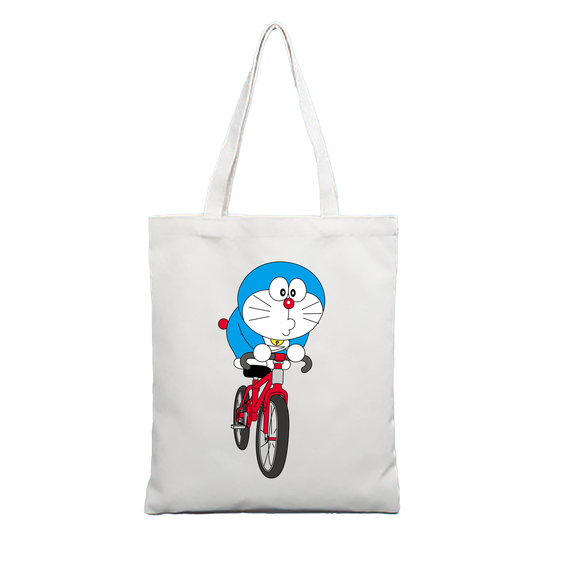 （画像用） ドラえもん Doraemon 縦型キャンバス生地手提げバッグ　トートバッグ