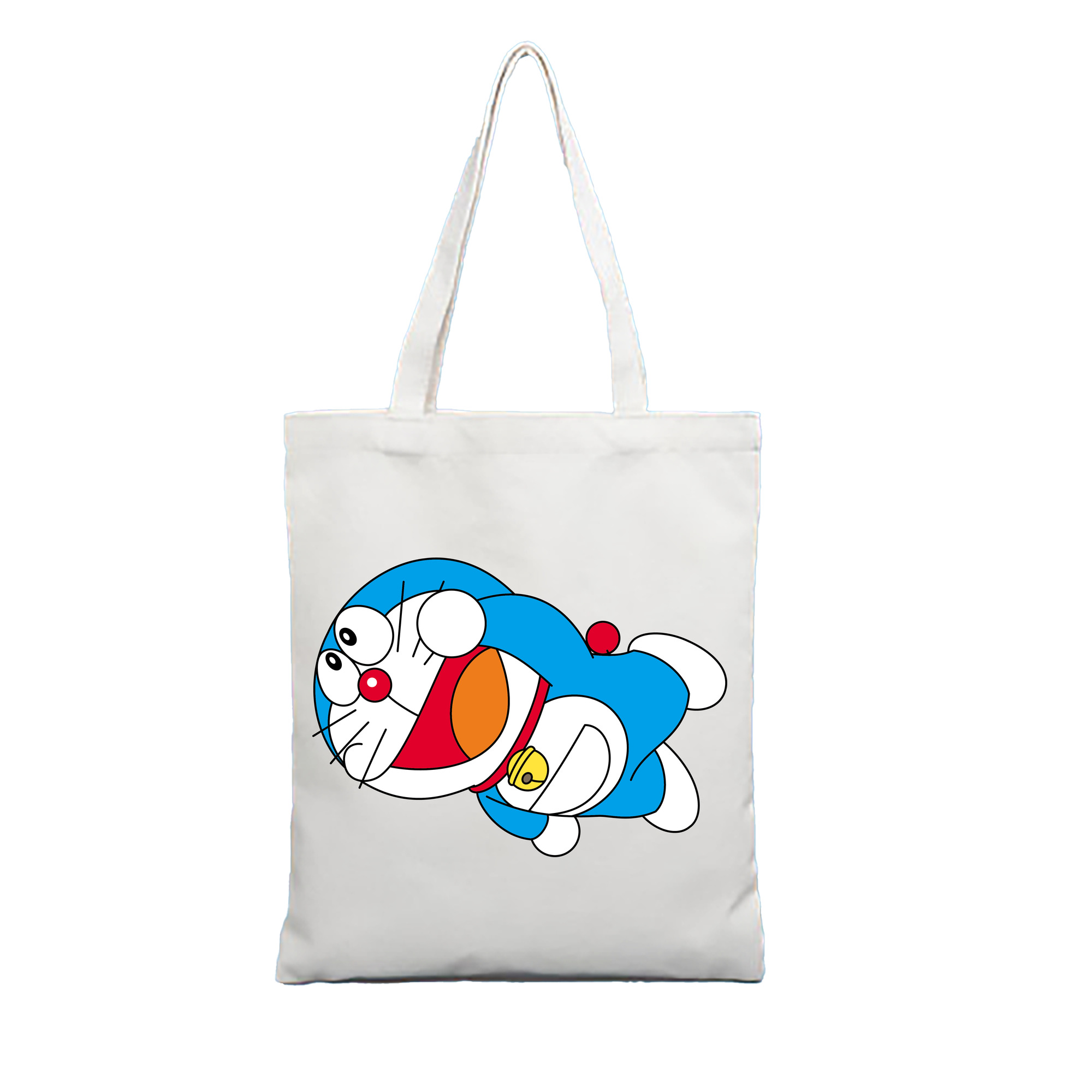 （画像用） ドラえもん Doraemon 縦型キャンバス生地手提げバッグ　トートバッグ
