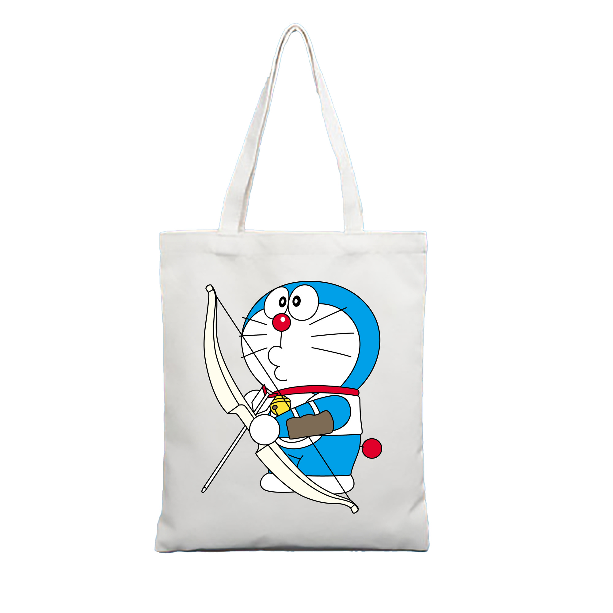 （画像用） ドラえもん Doraemon 縦型キャンバス生地手提げバッグ　トートバッグ