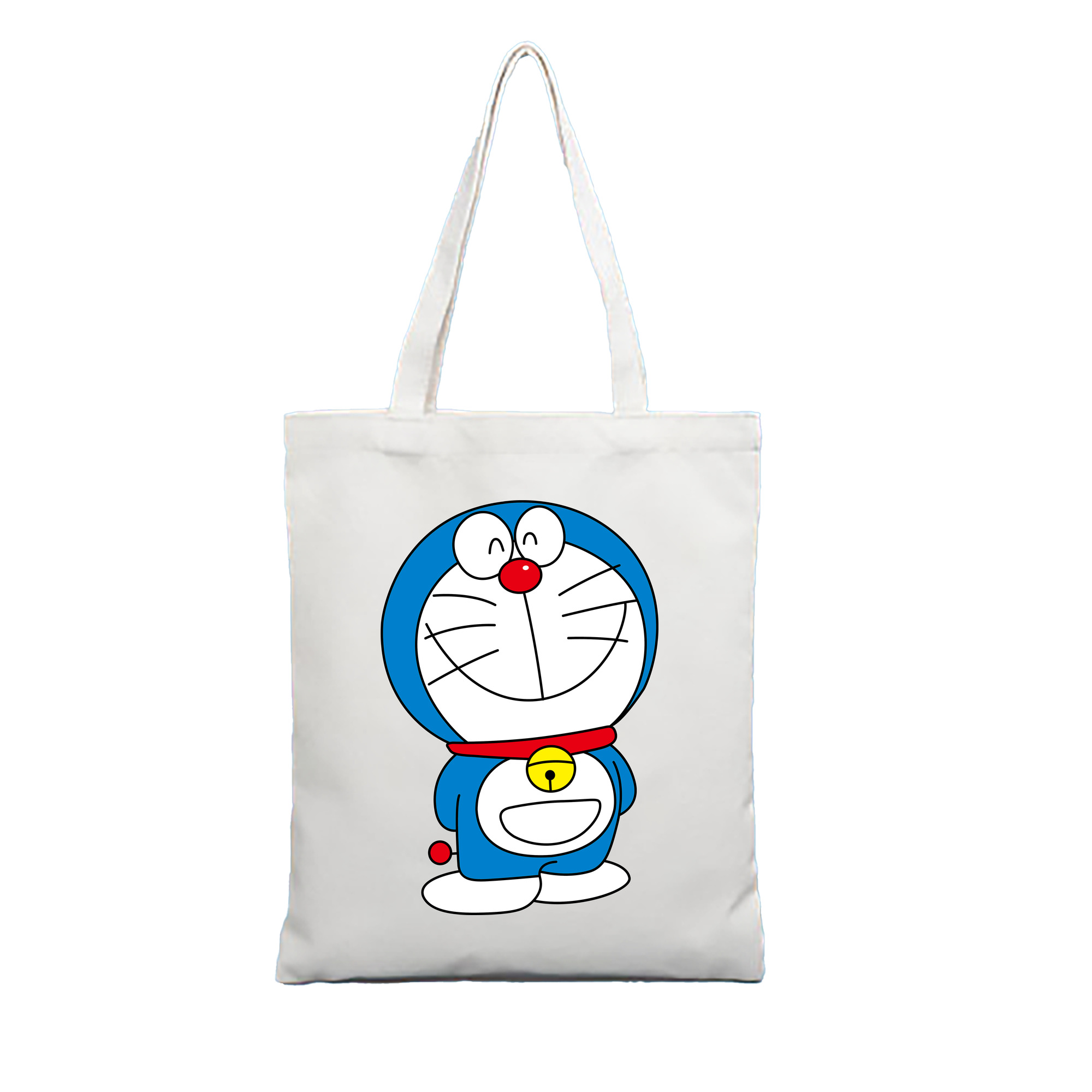 （画像用） ドラえもん Doraemon 縦型キャンバス生地手提げバッグ　トートバッグ