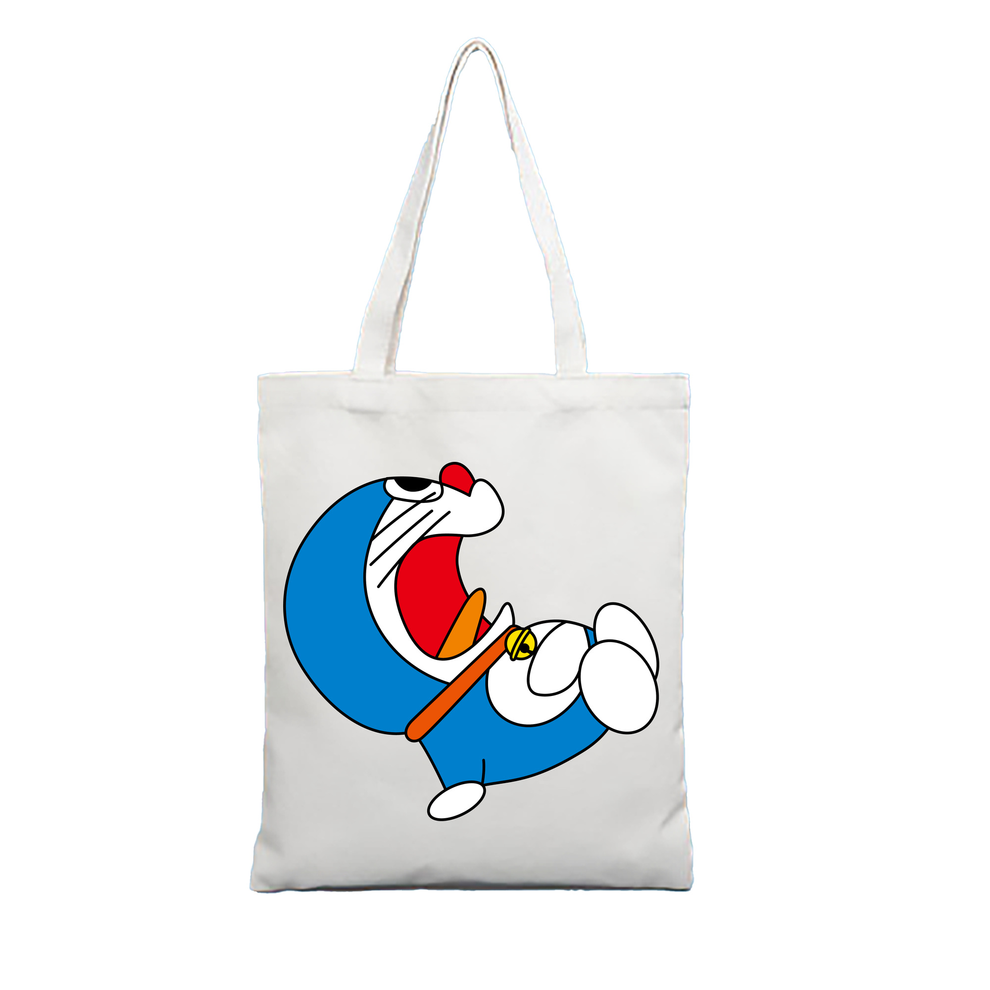 （画像用） ドラえもん Doraemon 縦型キャンバス生地手提げバッグ　トートバッグ