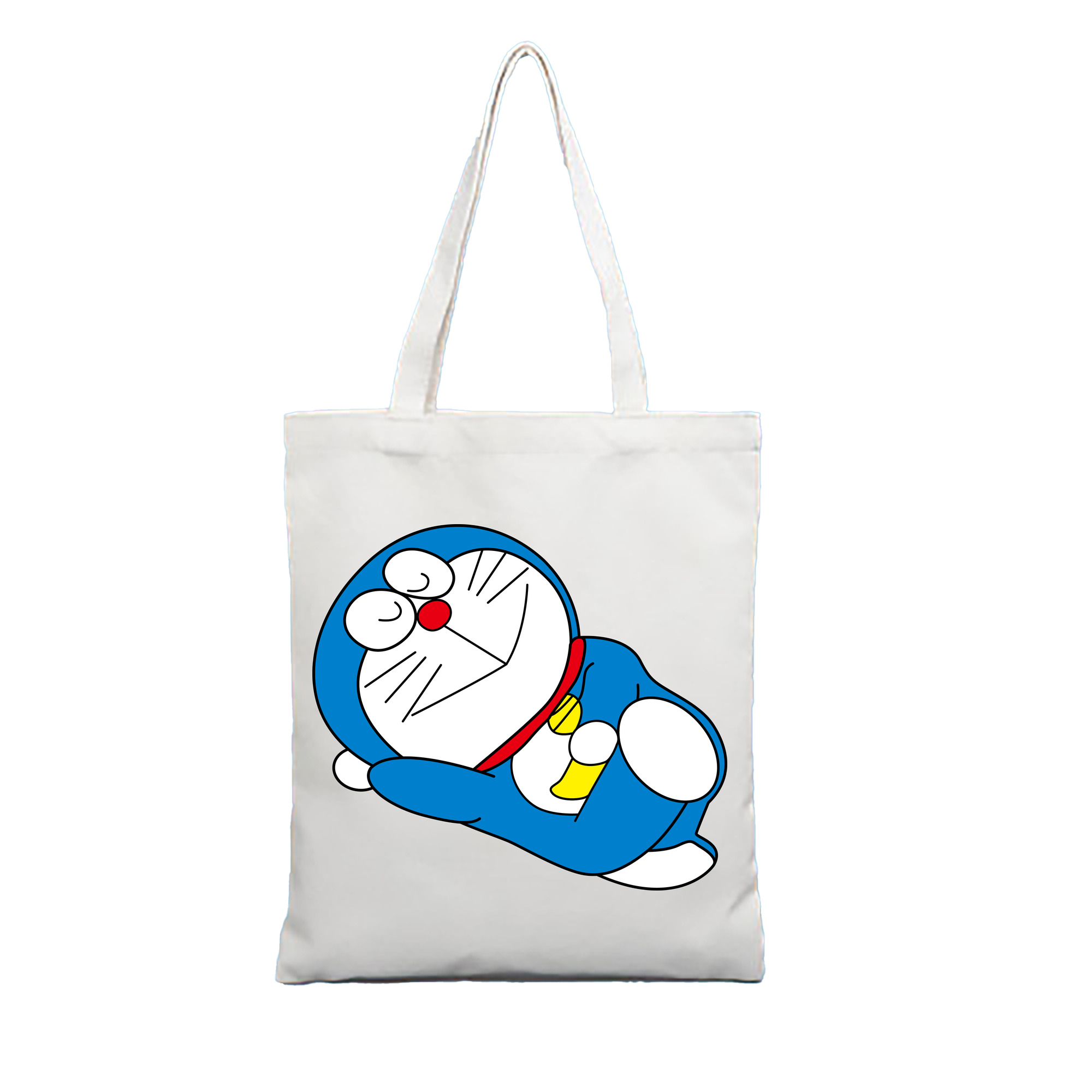（画像用） ドラえもん Doraemon 縦型キャンバス生地手提げバッグ　トートバッグ