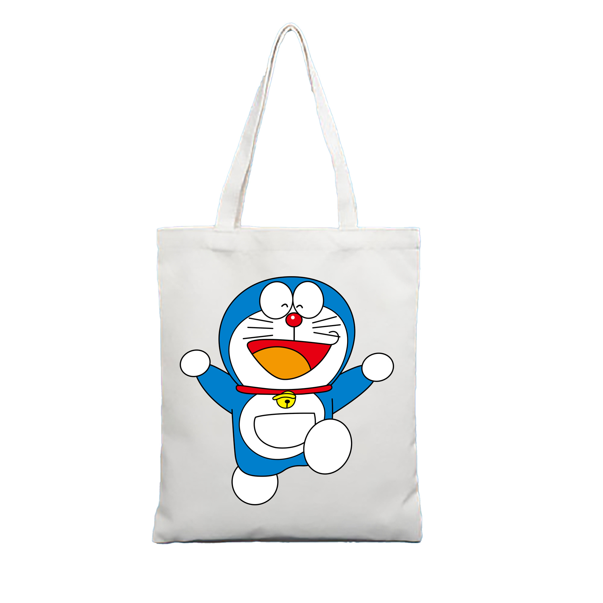 （画像用） ドラえもん Doraemon 縦型キャンバス生地手提げバッグ　トートバッグ