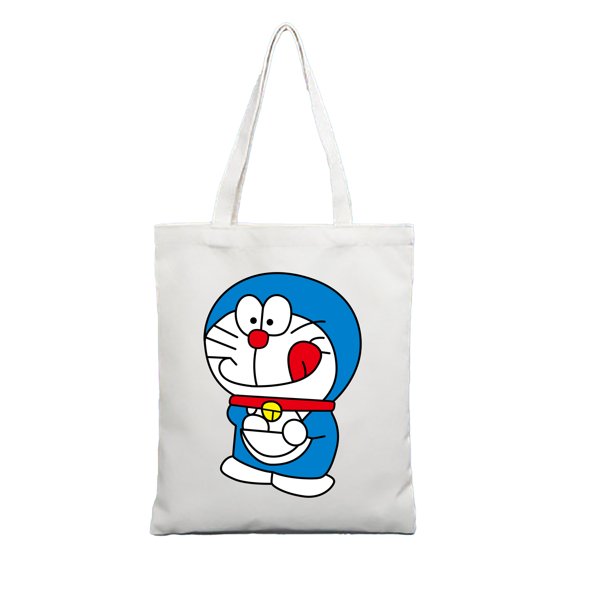 （画像用） ドラえもん Doraemon 縦型キャンバス生地手提げバッグ　トートバッグ