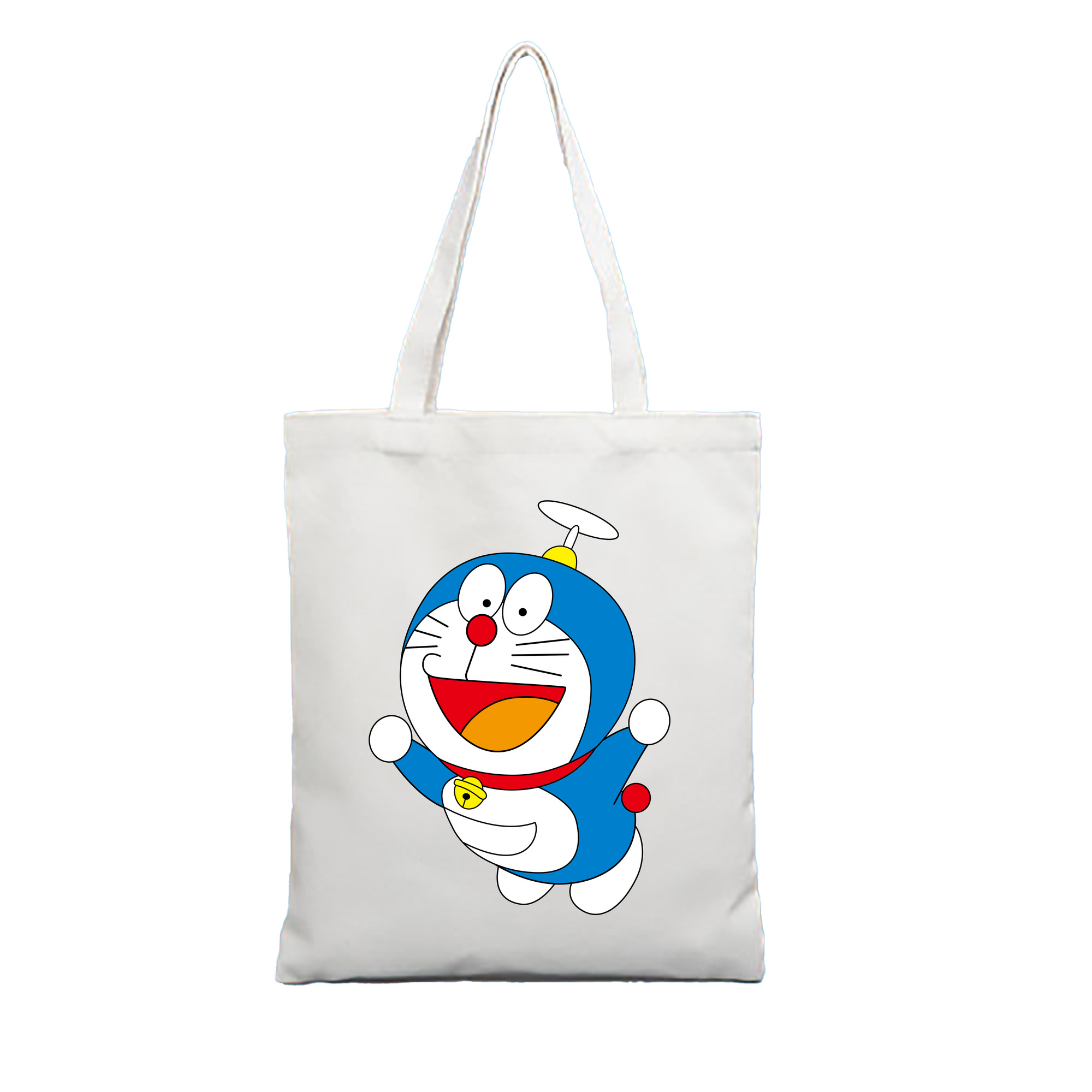 （画像用） ドラえもん Doraemon 縦型キャンバス生地手提げバッグ　トートバッグ