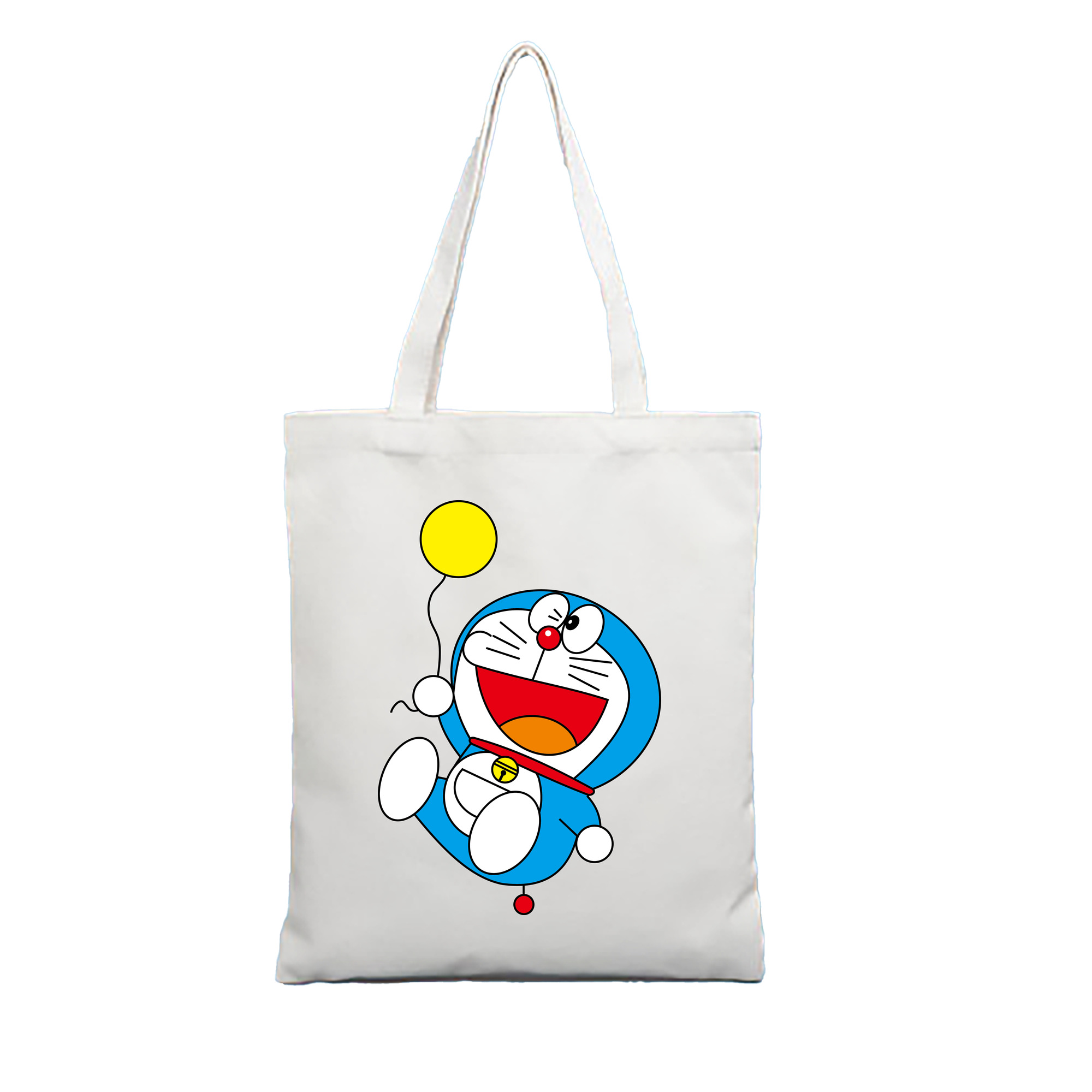 （画像用） ドラえもん Doraemon 縦型キャンバス生地手提げバッグ　トートバッグ