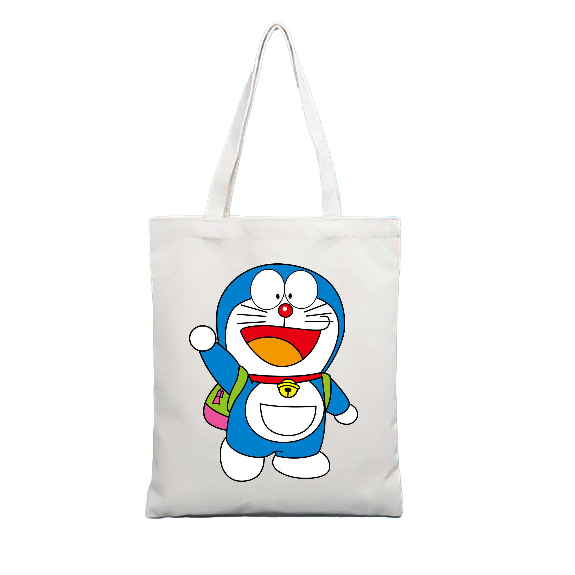 （画像用） ドラえもん Doraemon 縦型キャンバス生地手提げバッグ　トートバッグ