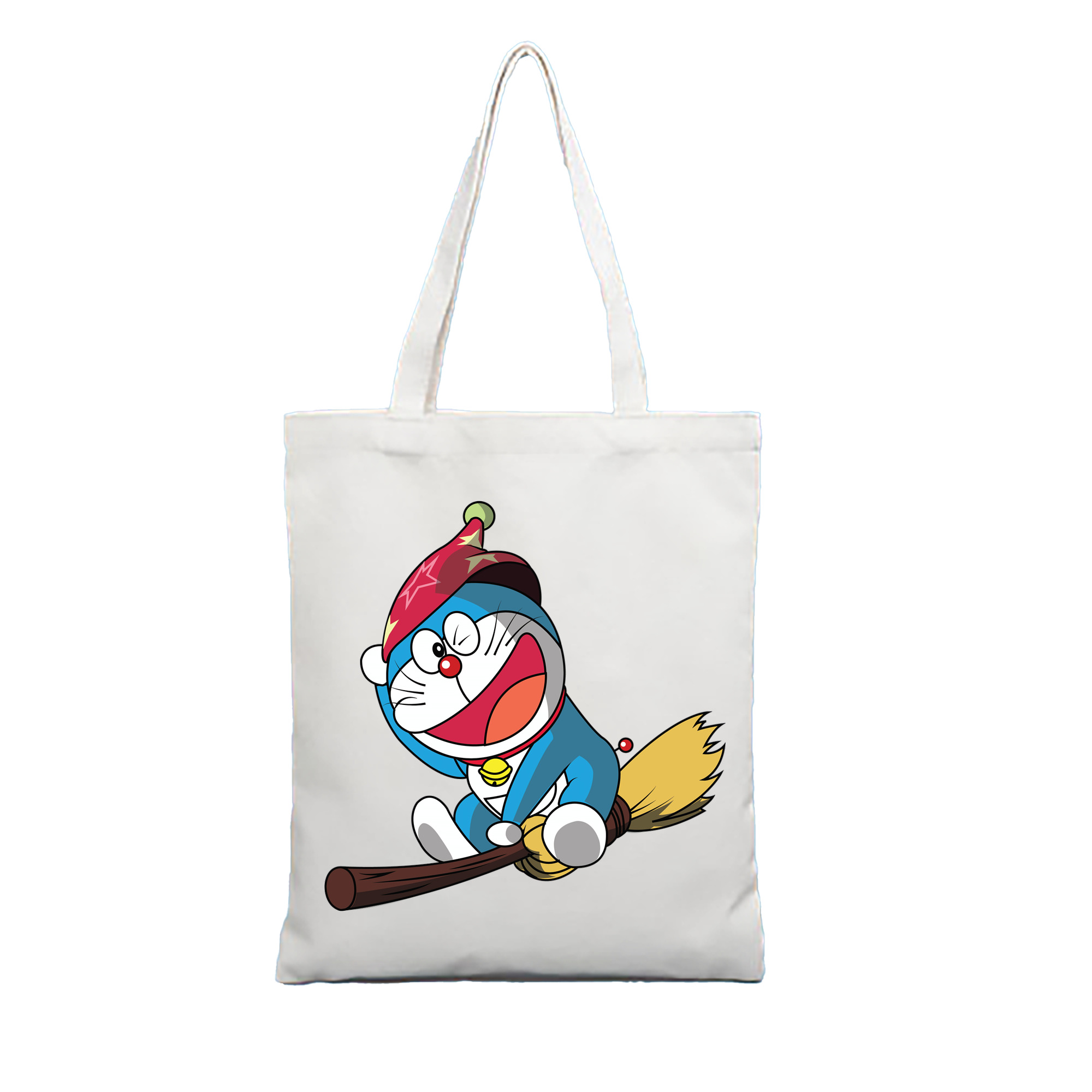 （画像用） ドラえもん Doraemon 縦型キャンバス生地手提げバッグ　トートバッグ