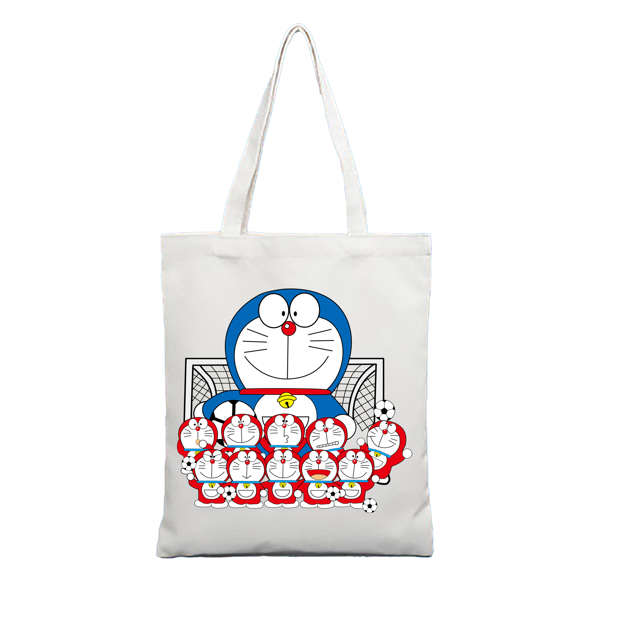 （画像用） ドラえもん Doraemon 縦型キャンバス生地手提げバッグ　トートバッグ