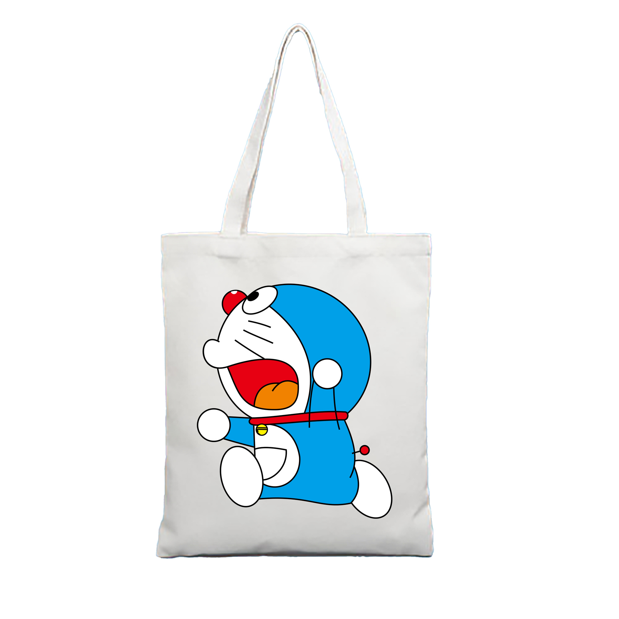 （画像用） ドラえもん Doraemon 縦型キャンバス生地手提げバッグ　トートバッグ