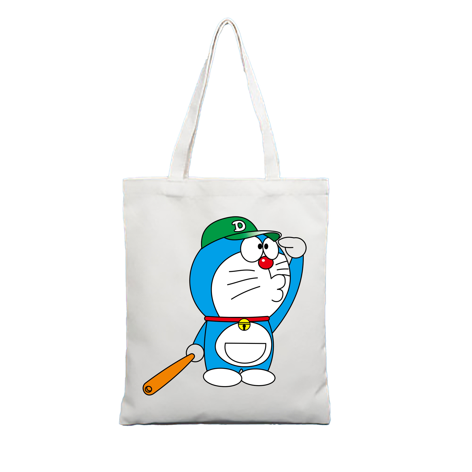 （画像用） ドラえもん Doraemon 縦型キャンバス生地手提げバッグ　トートバッグ