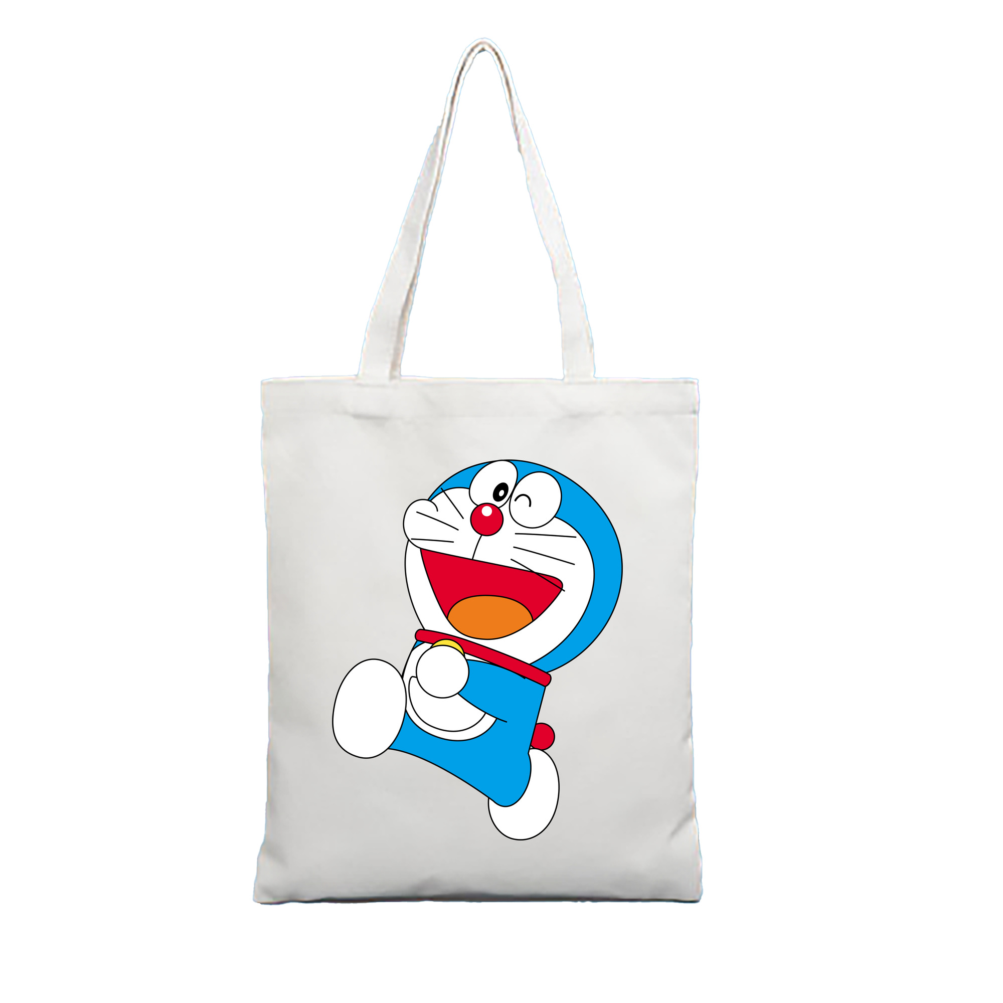 （画像用） ドラえもん Doraemon 縦型キャンバス生地手提げバッグ　トートバッグ