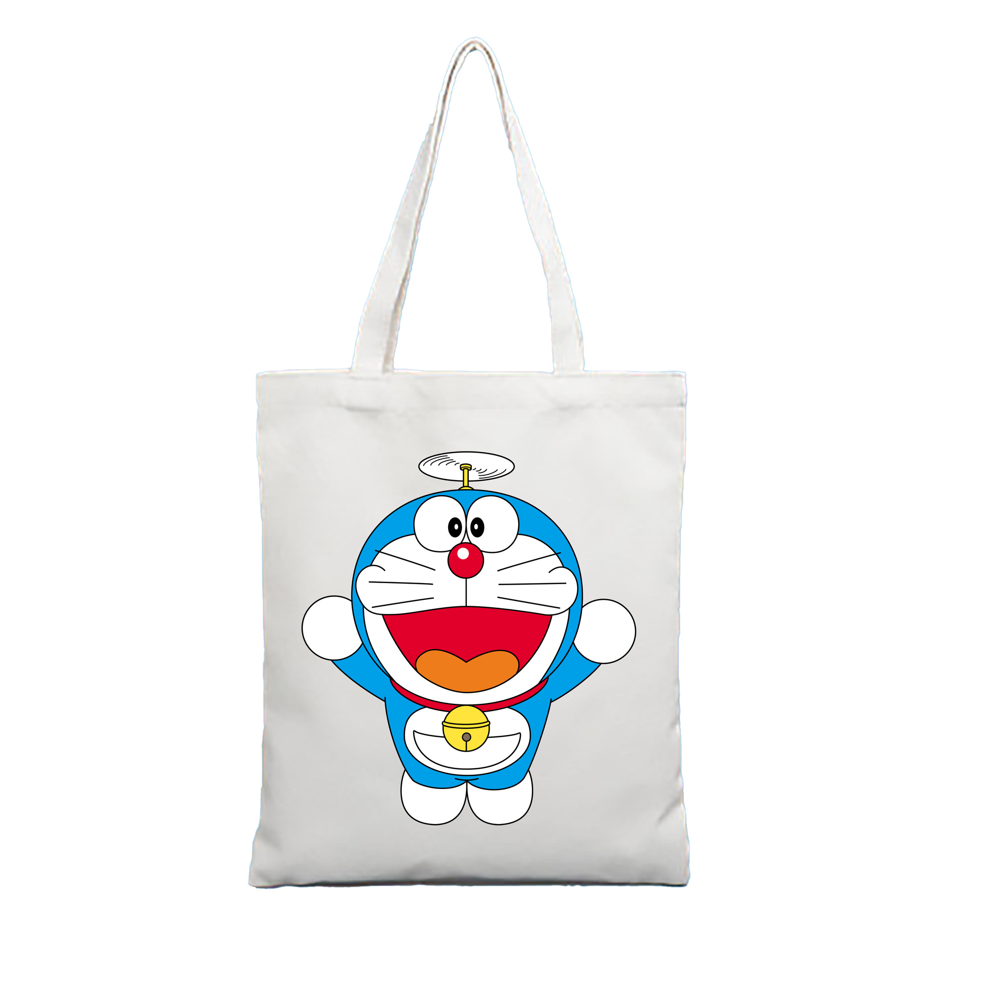 （画像用） ドラえもん Doraemon 縦型キャンバス生地手提げバッグ　トートバッグ