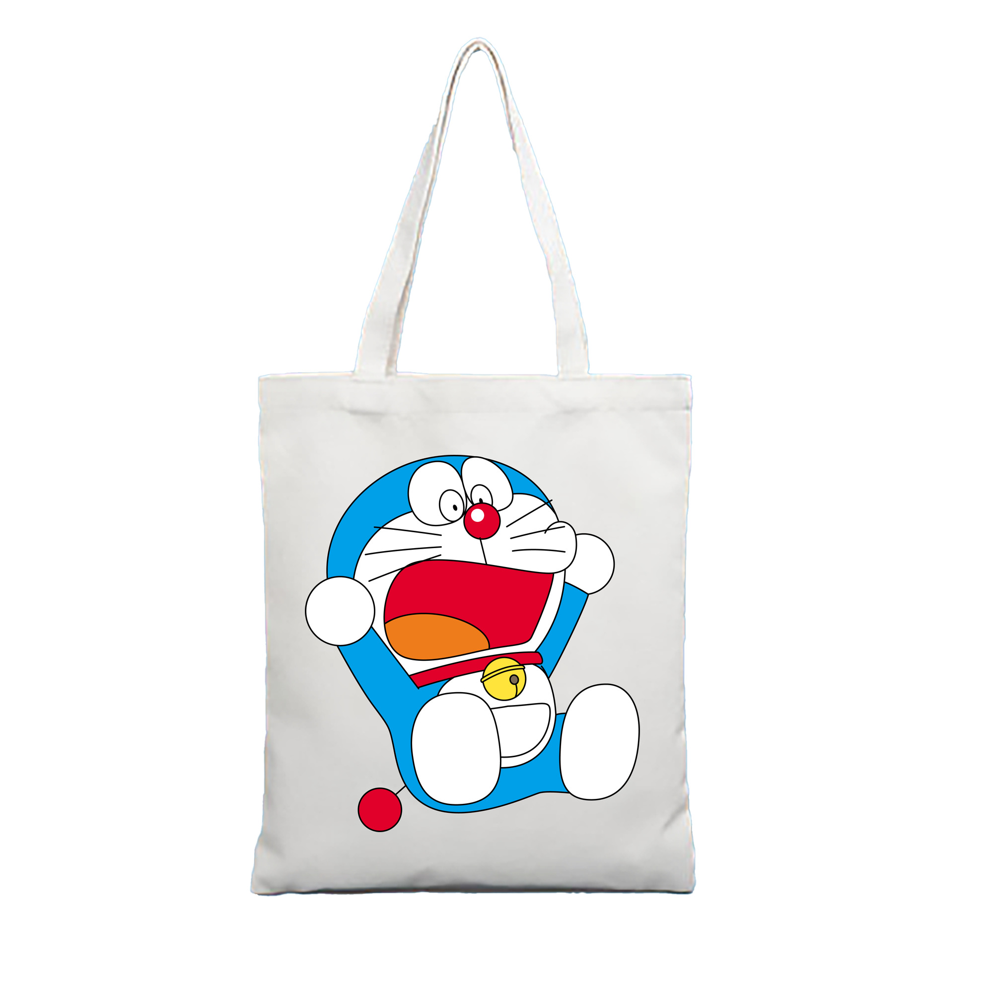 （画像用） ドラえもん Doraemon 縦型キャンバス生地手提げバッグ　トートバッグ