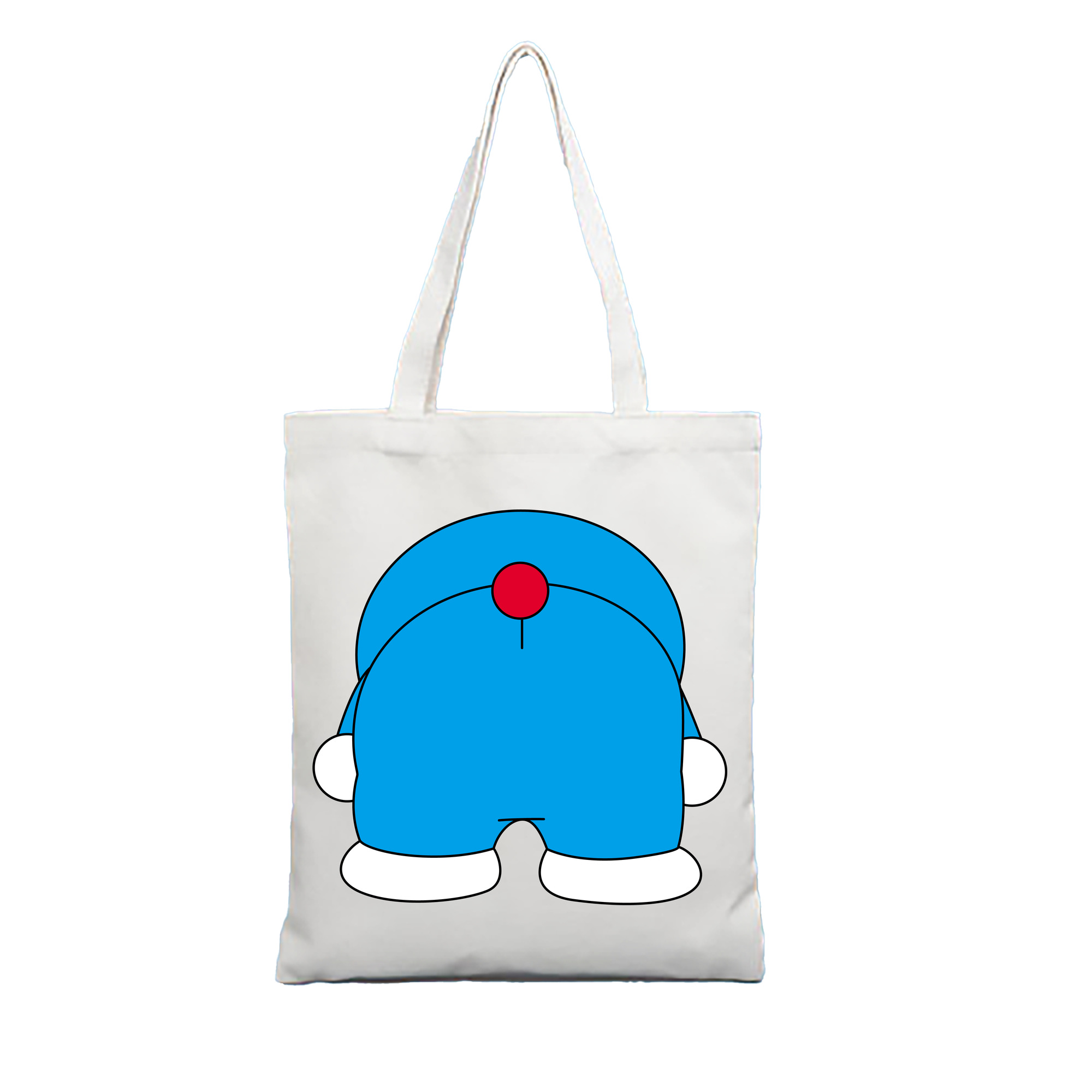 （画像用） ドラえもん Doraemon 縦型キャンバス生地手提げバッグ　トートバッグ