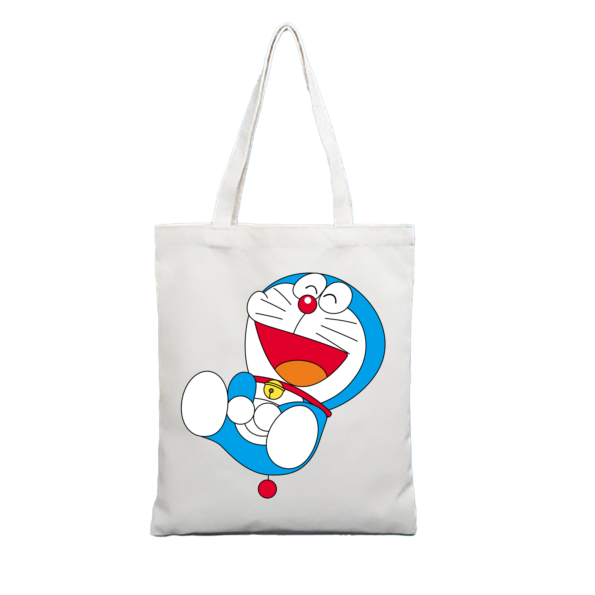 （画像用） ドラえもん Doraemon 縦型キャンバス生地手提げバッグ　トートバッグ