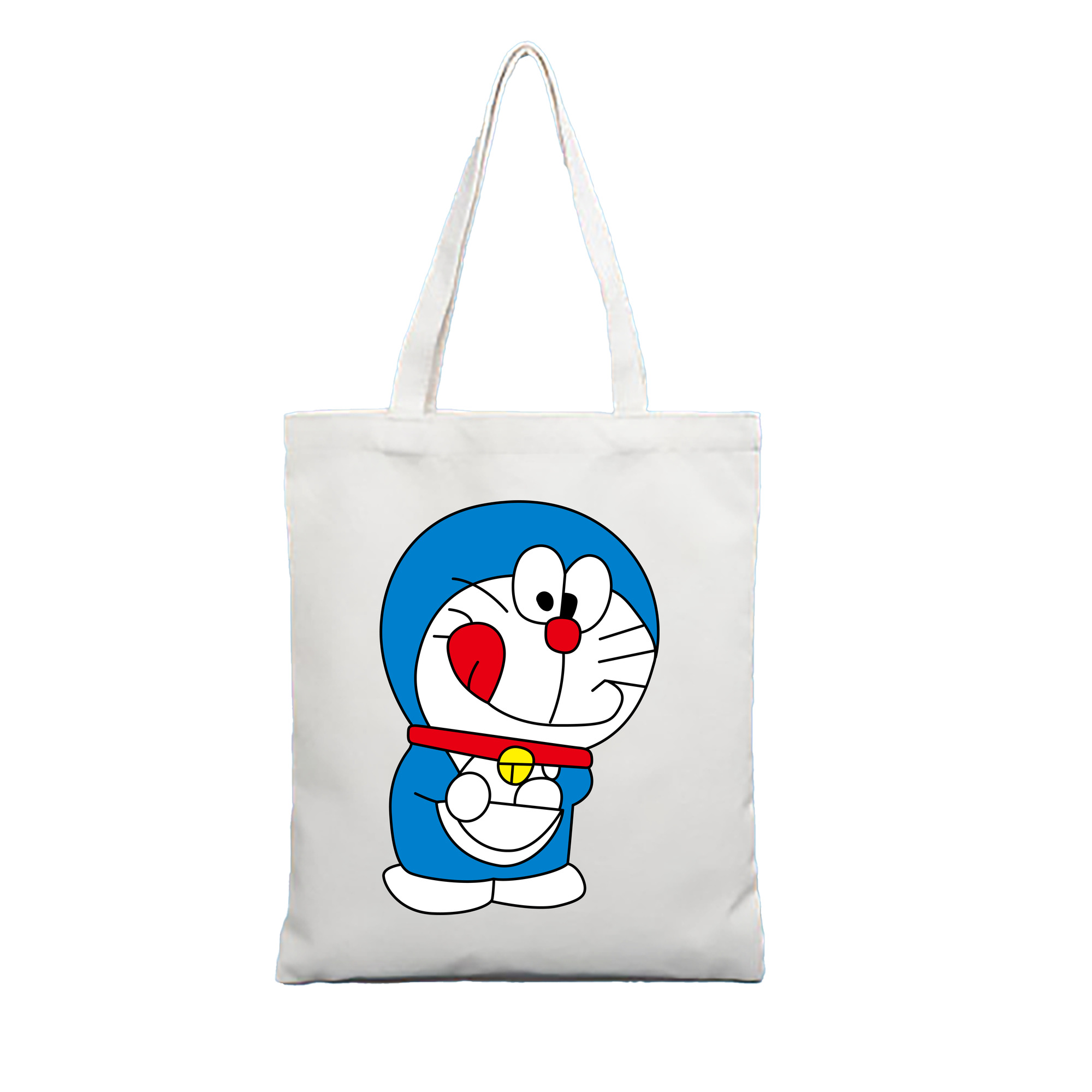 （画像用） ドラえもん Doraemon 縦型キャンバス生地手提げバッグ　トートバッグ