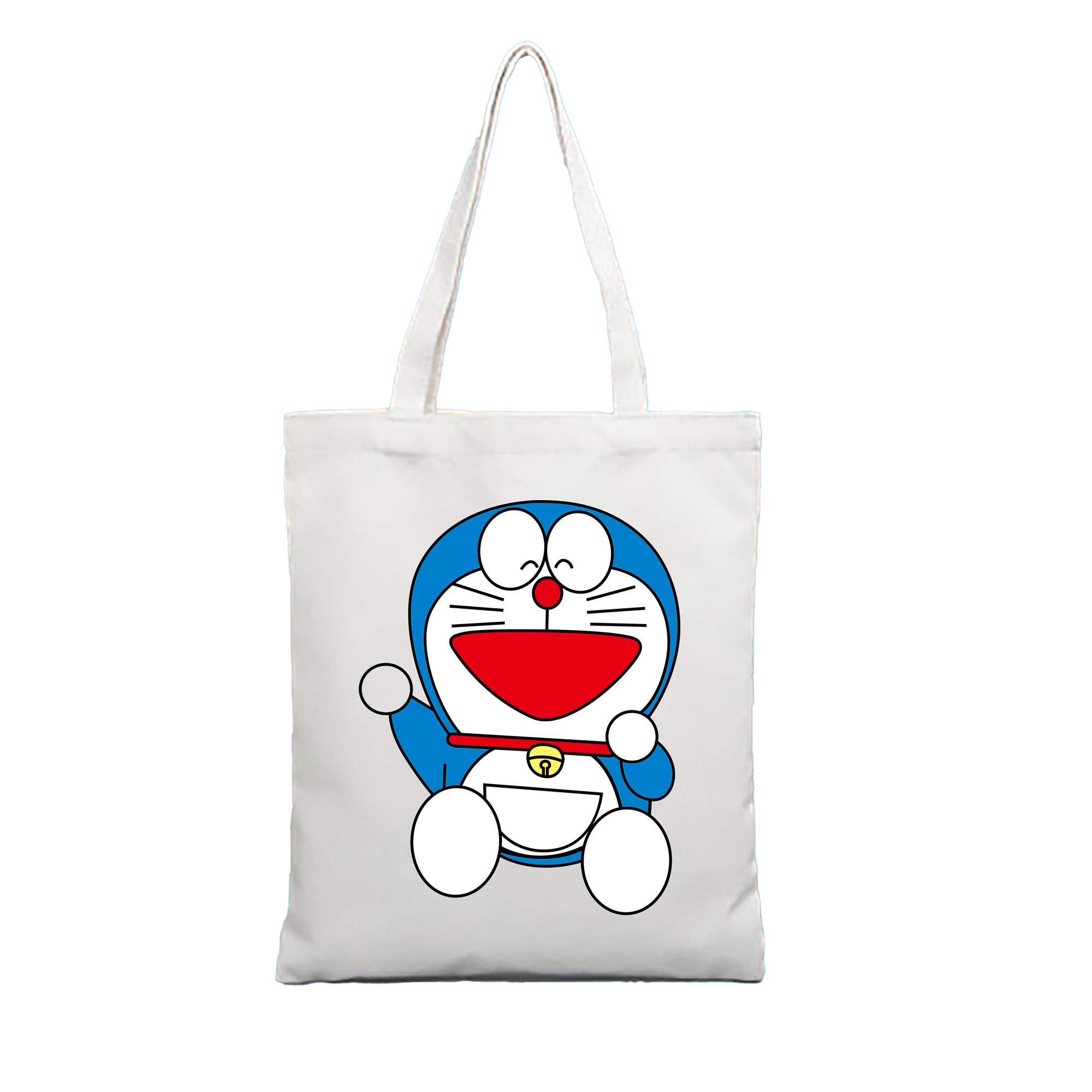 （画像用） ドラえもん Doraemon 縦型キャンバス生地手提げバッグ　トートバッグ