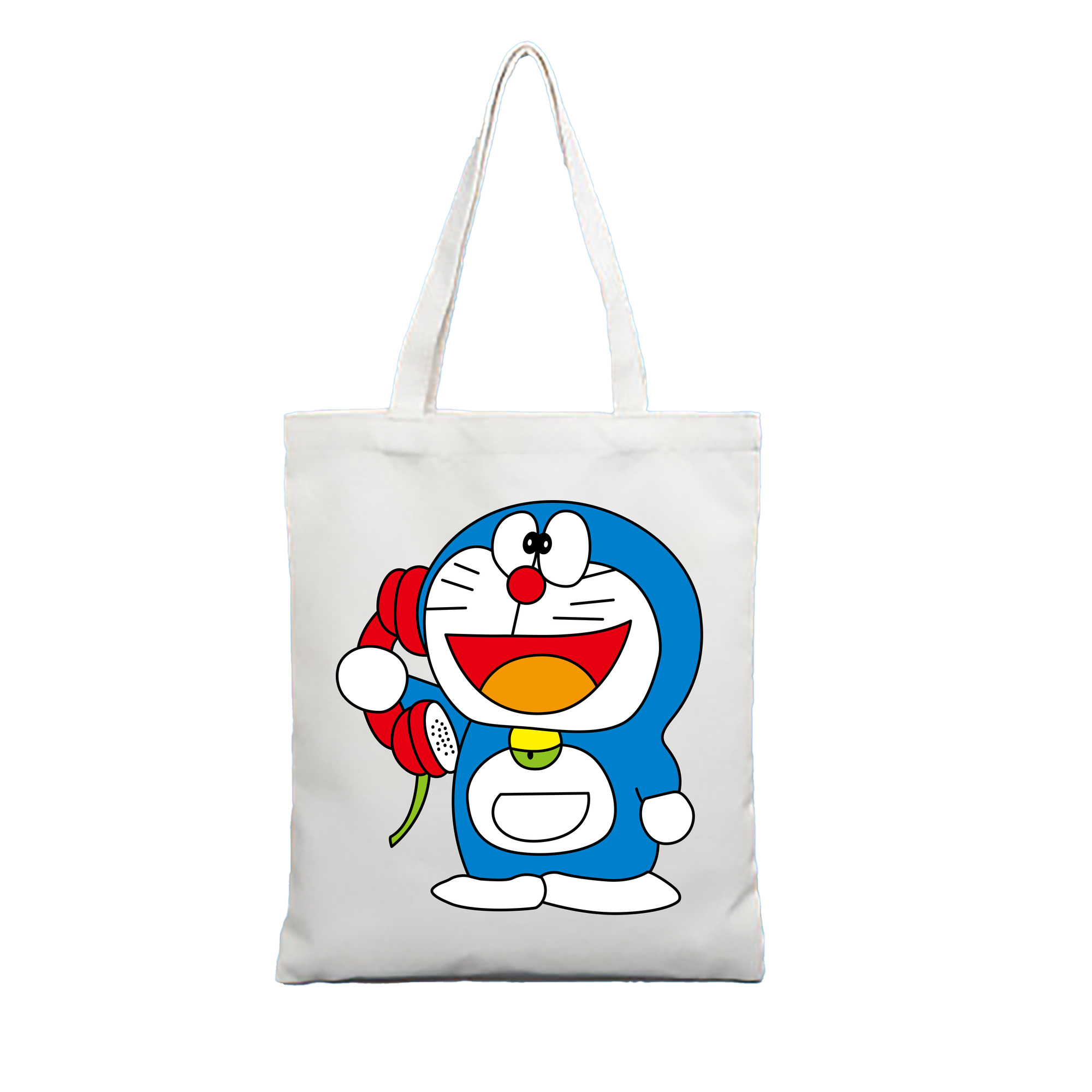 （画像用） ドラえもん Doraemon 縦型キャンバス生地手提げバッグ　トートバッグ