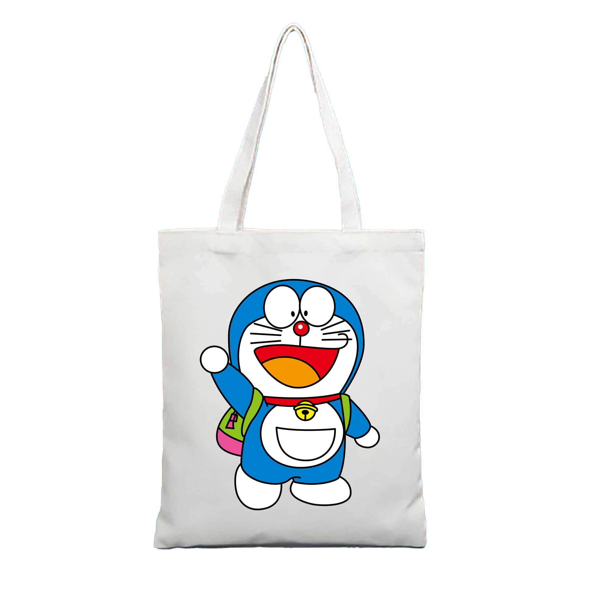 （画像用） ドラえもん Doraemon 縦型キャンバス生地手提げバッグ　トートバッグ