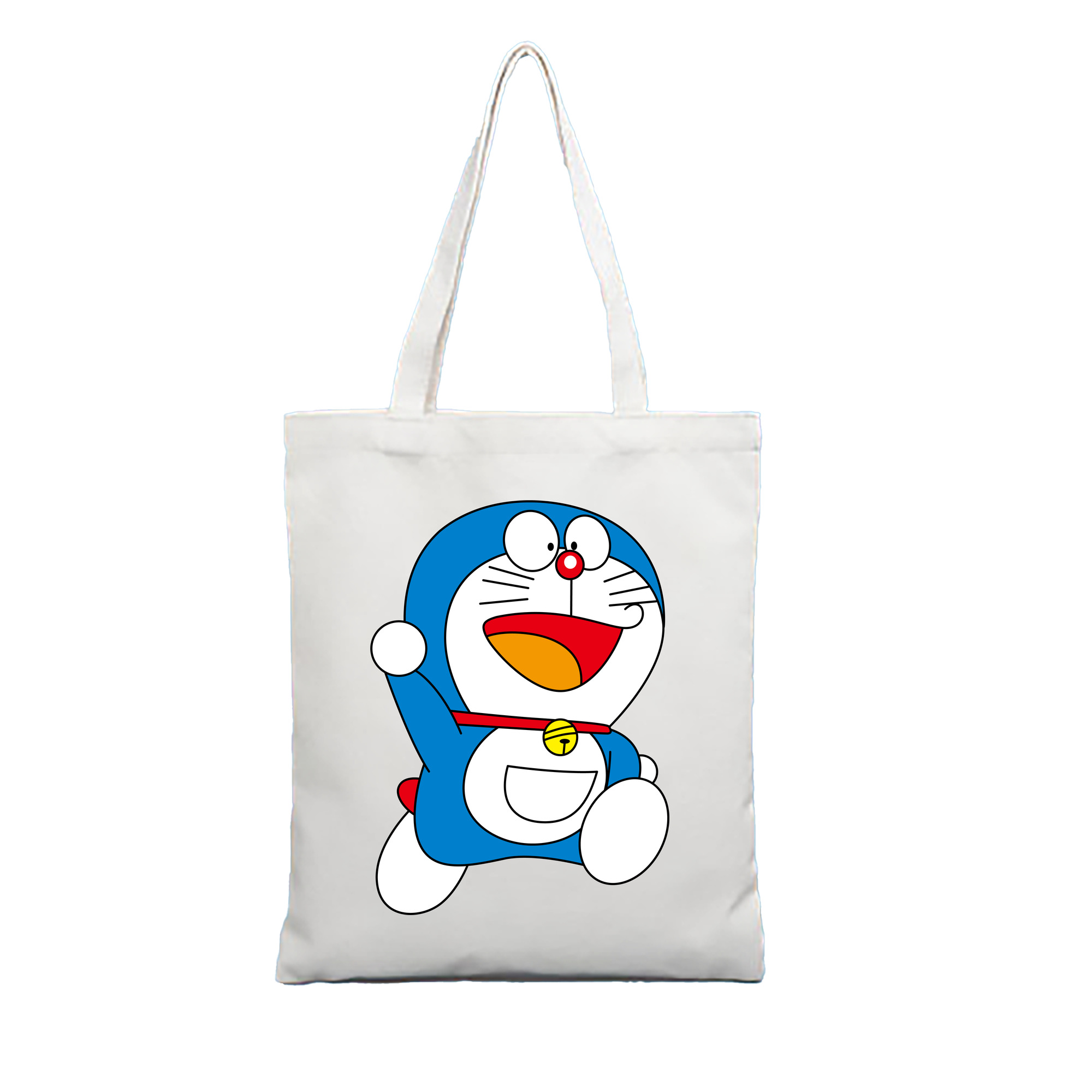 （画像用） ドラえもん Doraemon 縦型キャンバス生地手提げバッグ　トートバッグ