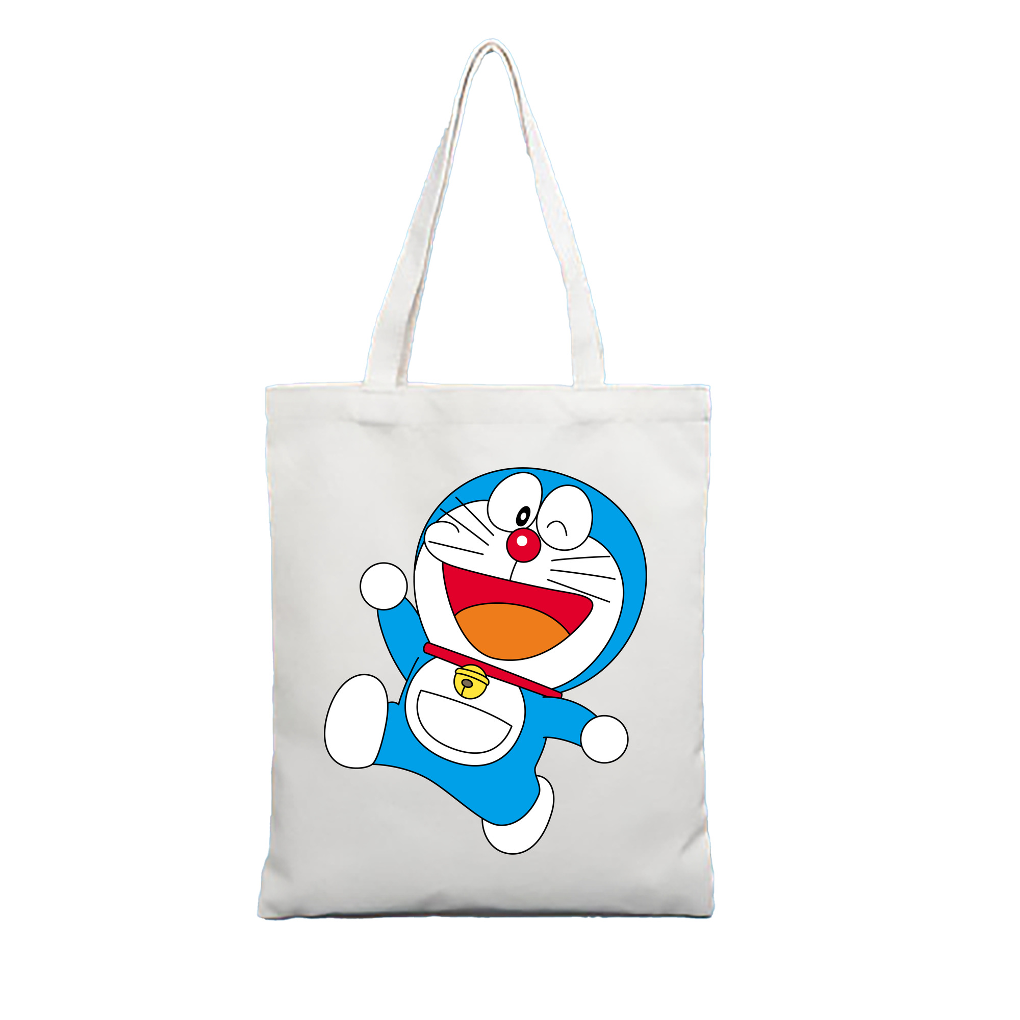 （画像用） ドラえもん Doraemon 縦型キャンバス生地手提げバッグ　トートバッグ