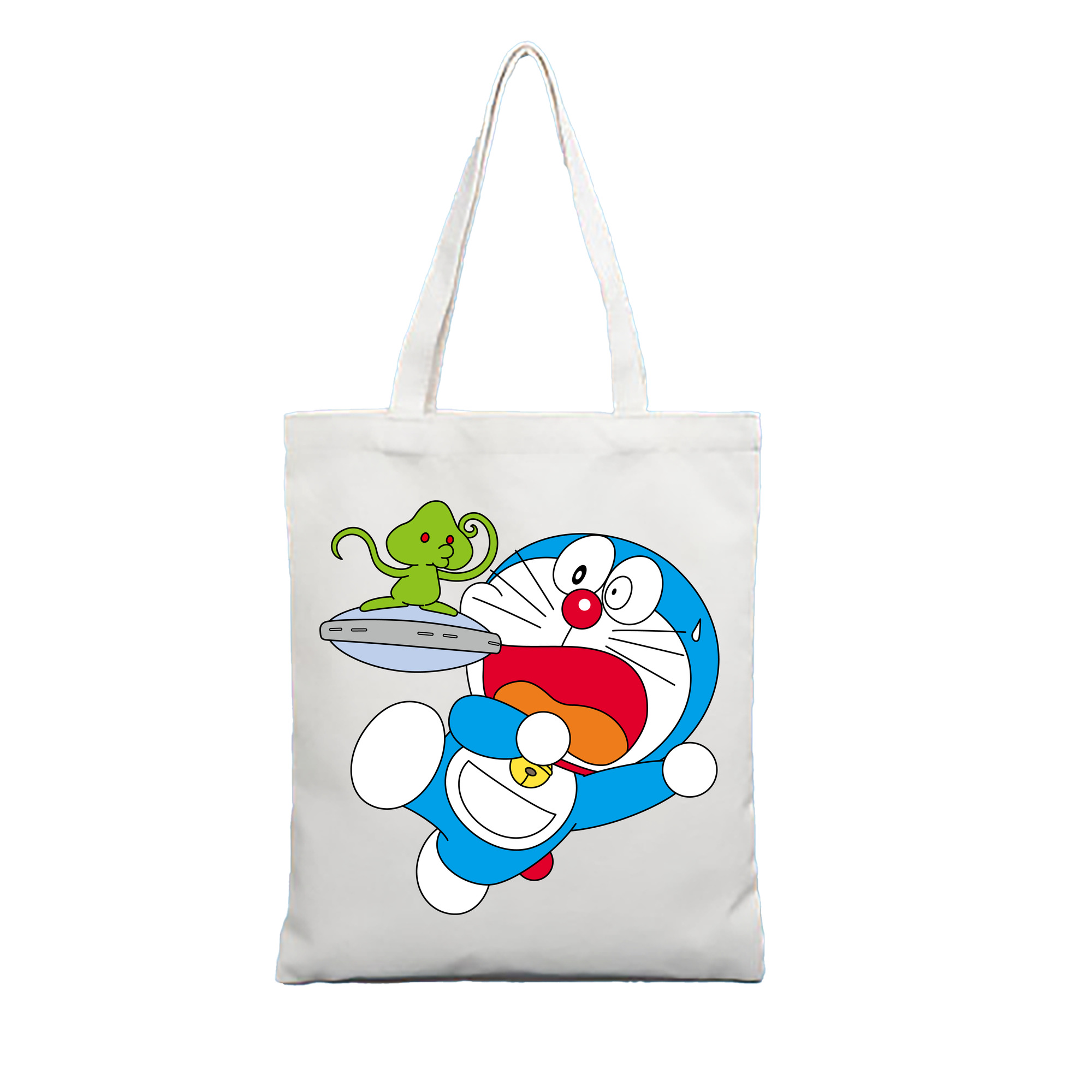 （画像用） ドラえもん Doraemon 縦型キャンバス生地手提げバッグ　トートバッグ