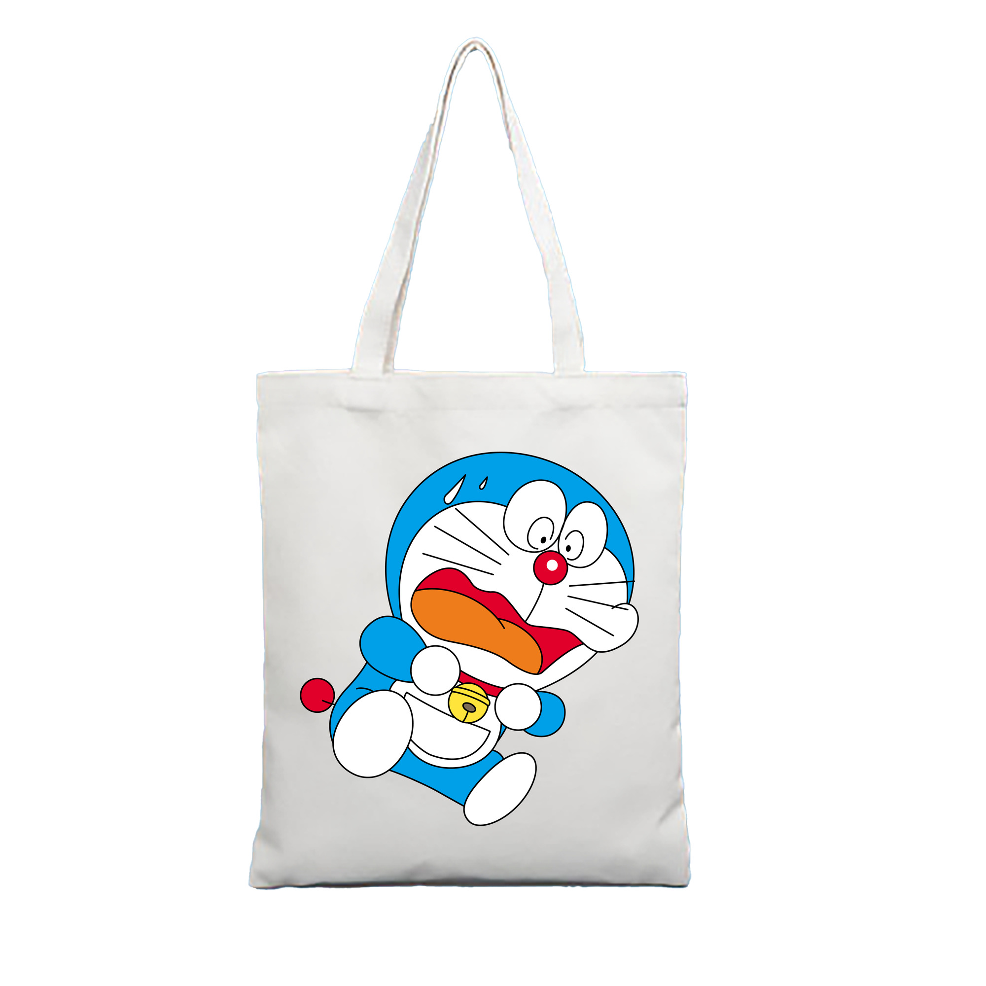 （画像用） ドラえもん Doraemon 縦型キャンバス生地手提げバッグ　トートバッグ