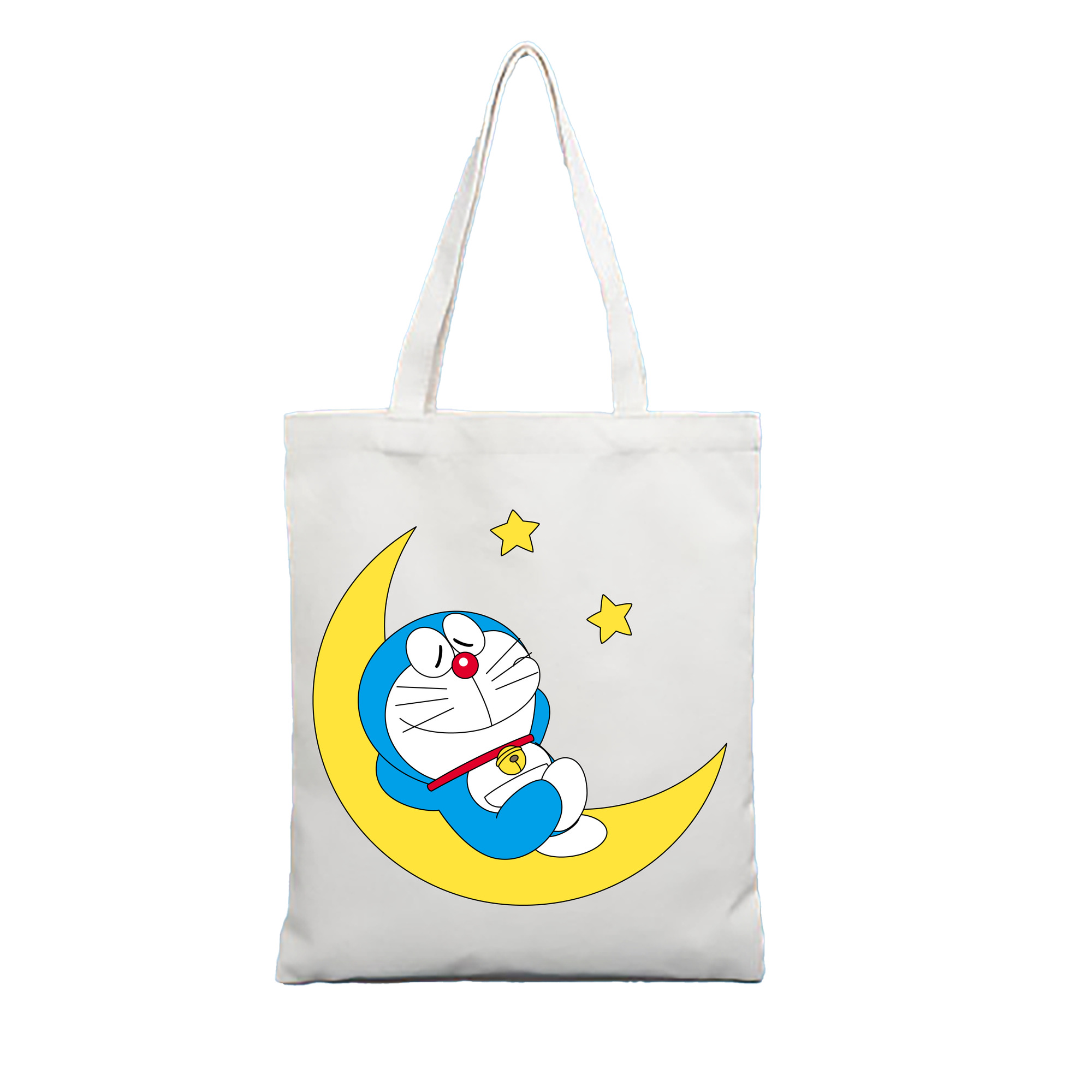 （画像用） ドラえもん Doraemon 縦型キャンバス生地手提げバッグ　トートバッグ