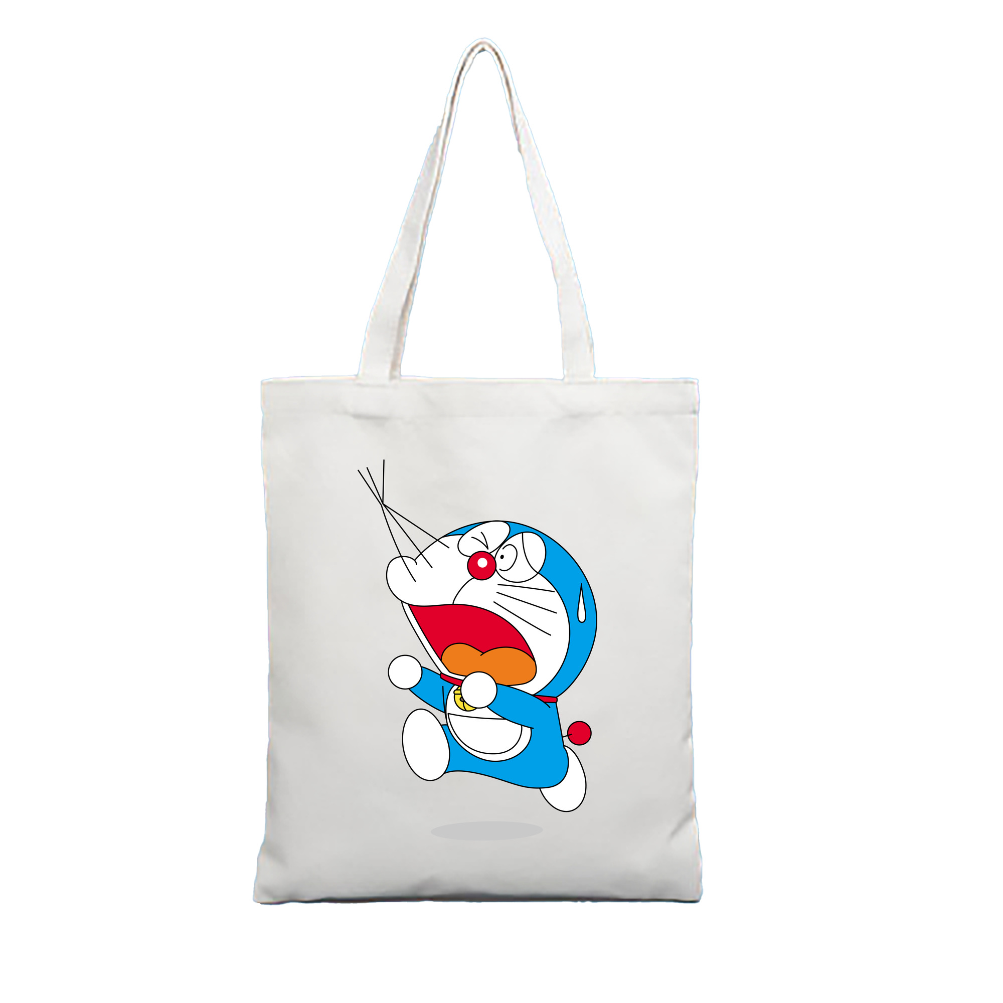 （画像用） ドラえもん Doraemon 縦型キャンバス生地手提げバッグ　トートバッグ