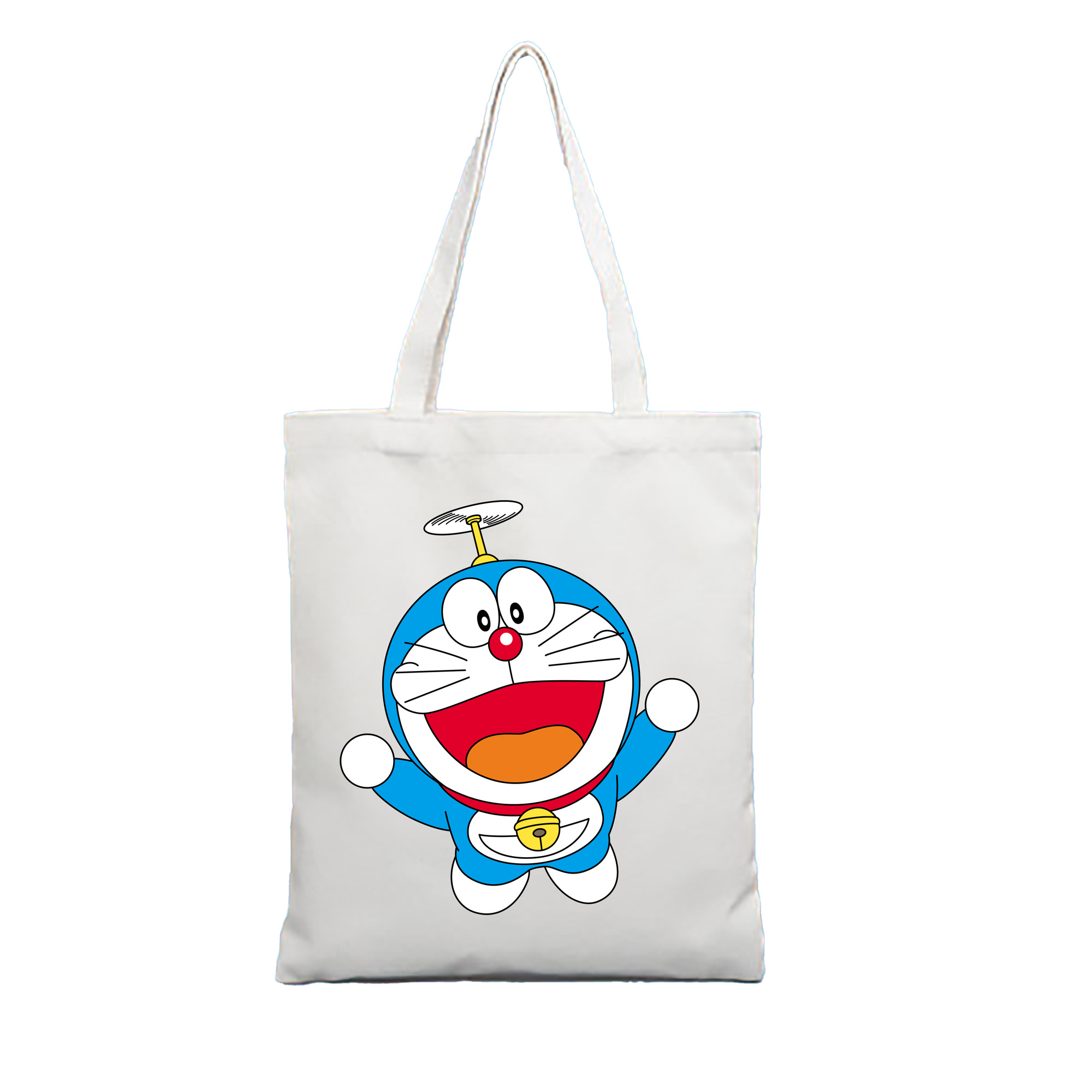 （画像用） ドラえもん Doraemon 縦型キャンバス生地手提げバッグ　トートバッグ