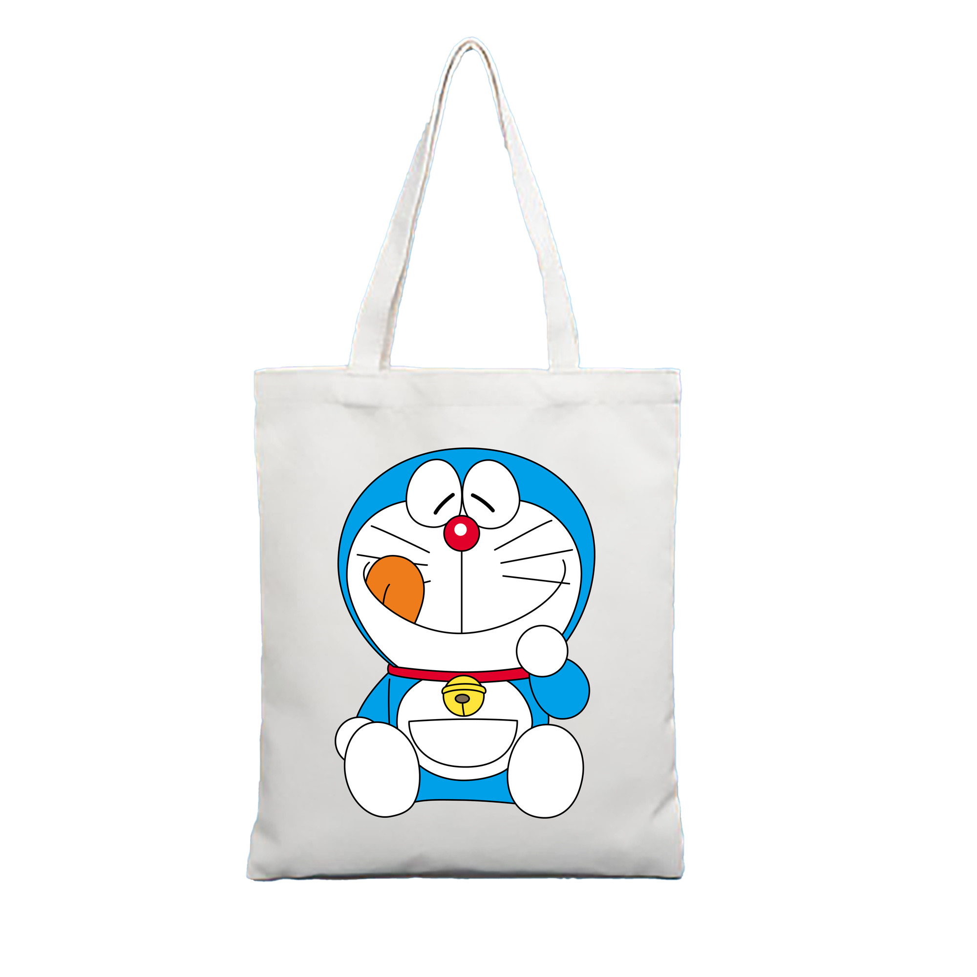 （画像用） ドラえもん Doraemon 縦型キャンバス生地手提げバッグ　トートバッグ