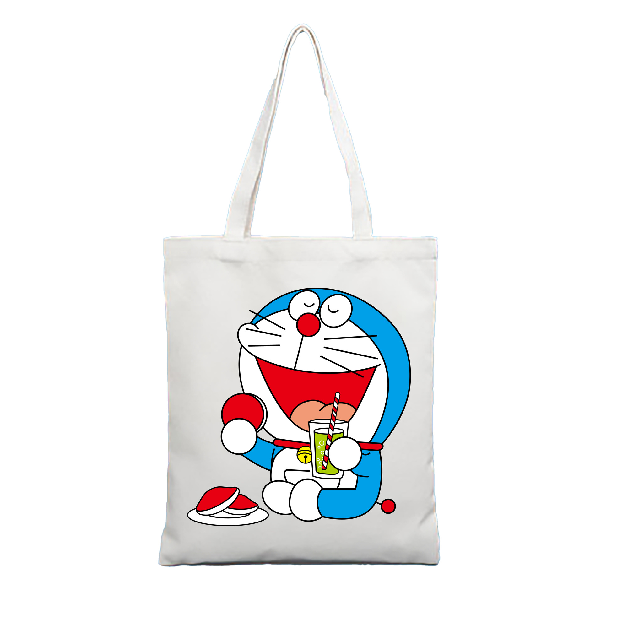 （画像用） ドラえもん Doraemon 縦型キャンバス生地手提げバッグ　トートバッグ