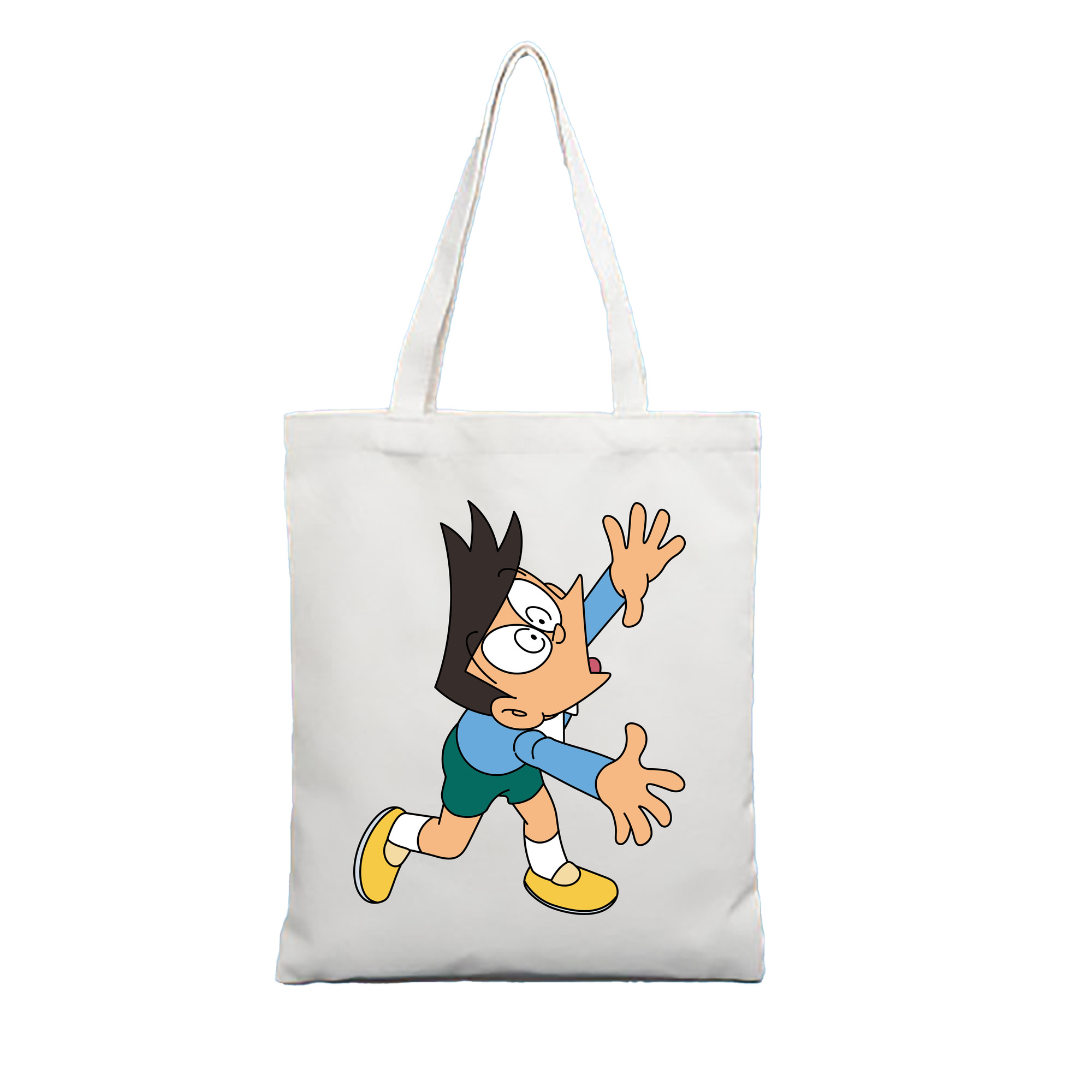 （画像用） ドラえもん 骨川 スネ夫 Doraemon Honekawa Suneo 縦型キャンバス生地手提げバッグ　トートバッグ
