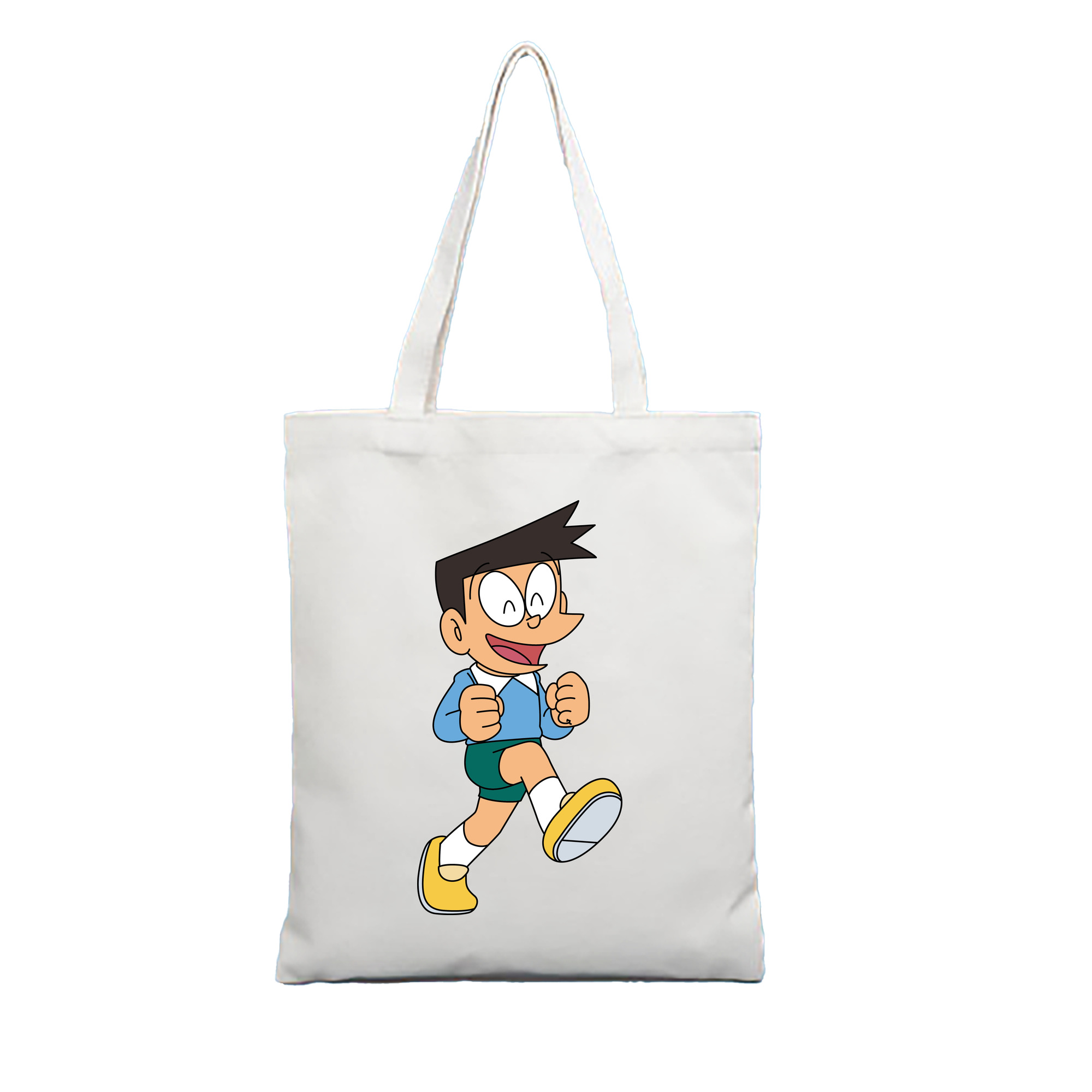 （画像用） ドラえもん 骨川 スネ夫 Doraemon Honekawa Suneo 縦型キャンバス生地手提げバッグ　トートバッグ