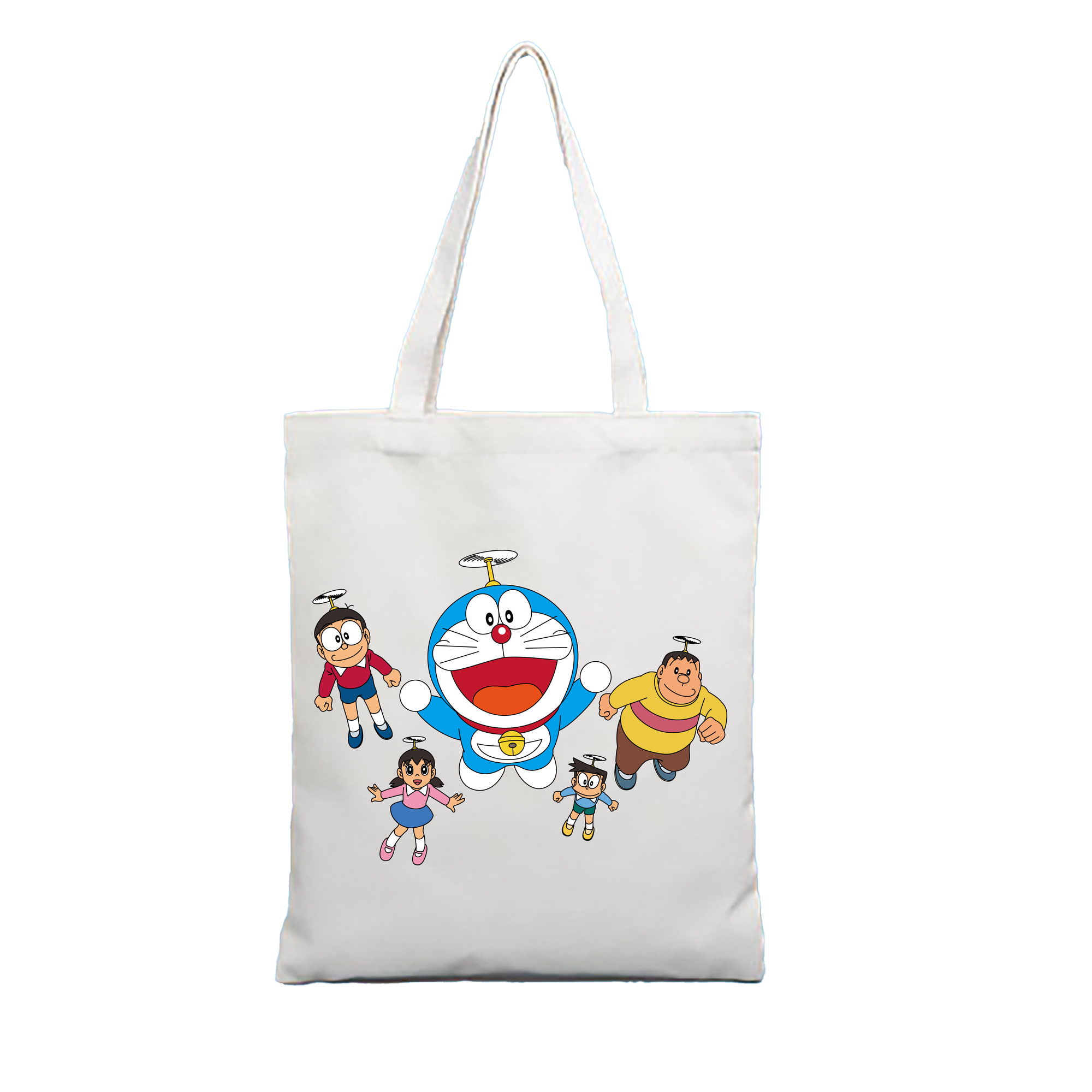 （画像用） ドラえもん 骨川 スネ夫 Doraemon Honekawa Suneo 縦型キャンバス生地手提げバッグ　トートバッグ