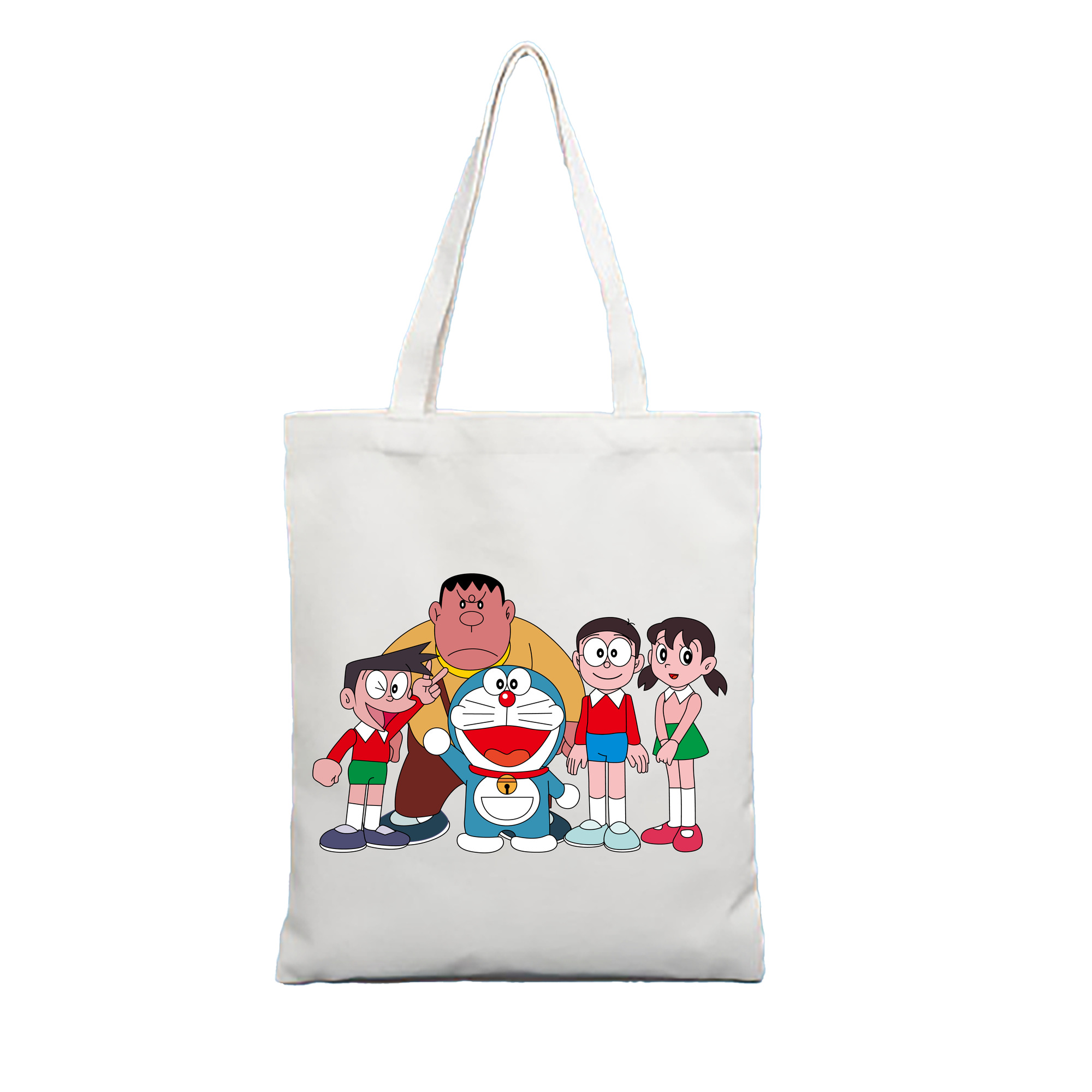（画像用） ドラえもん 骨川 スネ夫 Doraemon Honekawa Suneo 縦型キャンバス生地手提げバッグ　トートバッグ