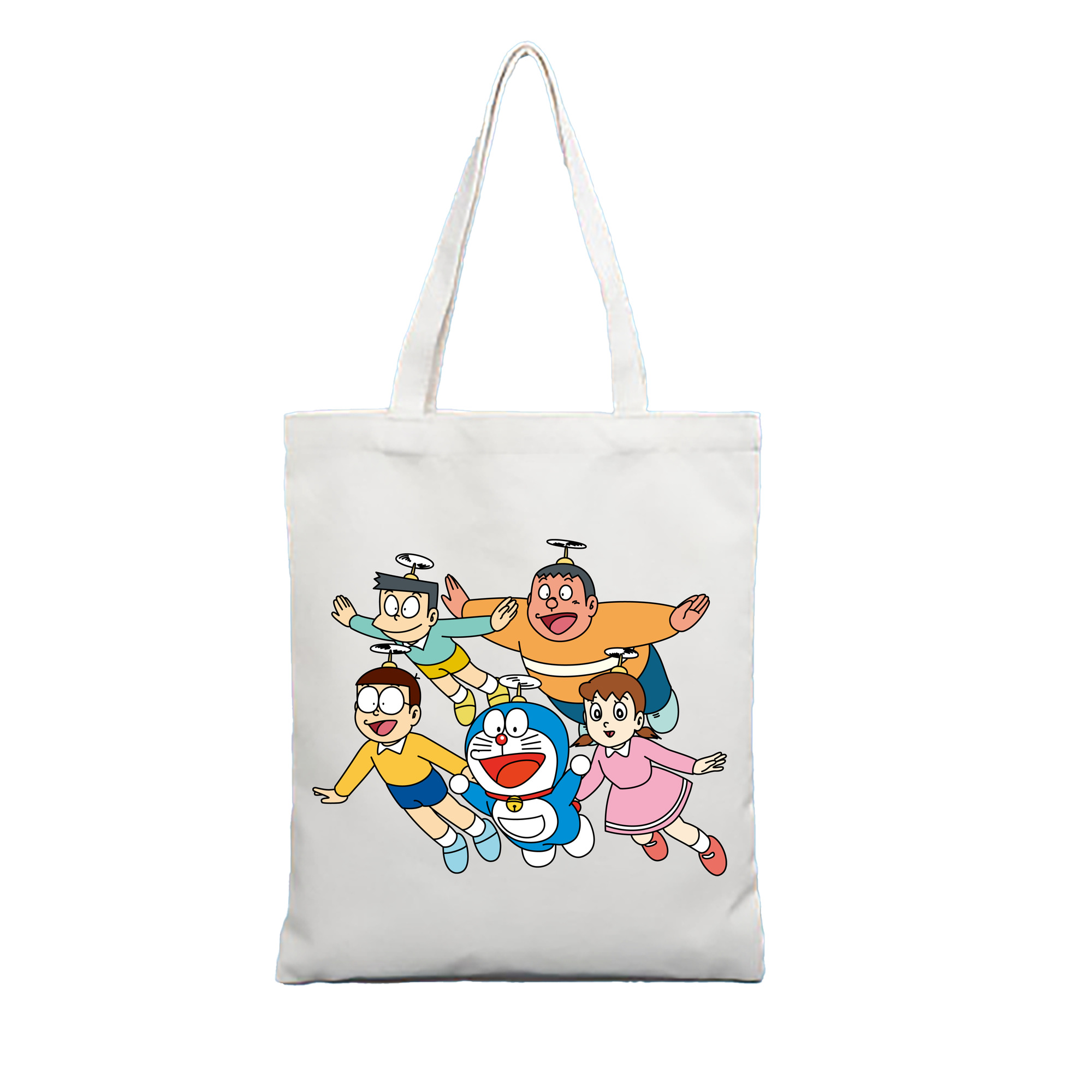 （画像用） ドラえもん 骨川 スネ夫 Doraemon Honekawa Suneo 縦型キャンバス生地手提げバッグ　トートバッグ